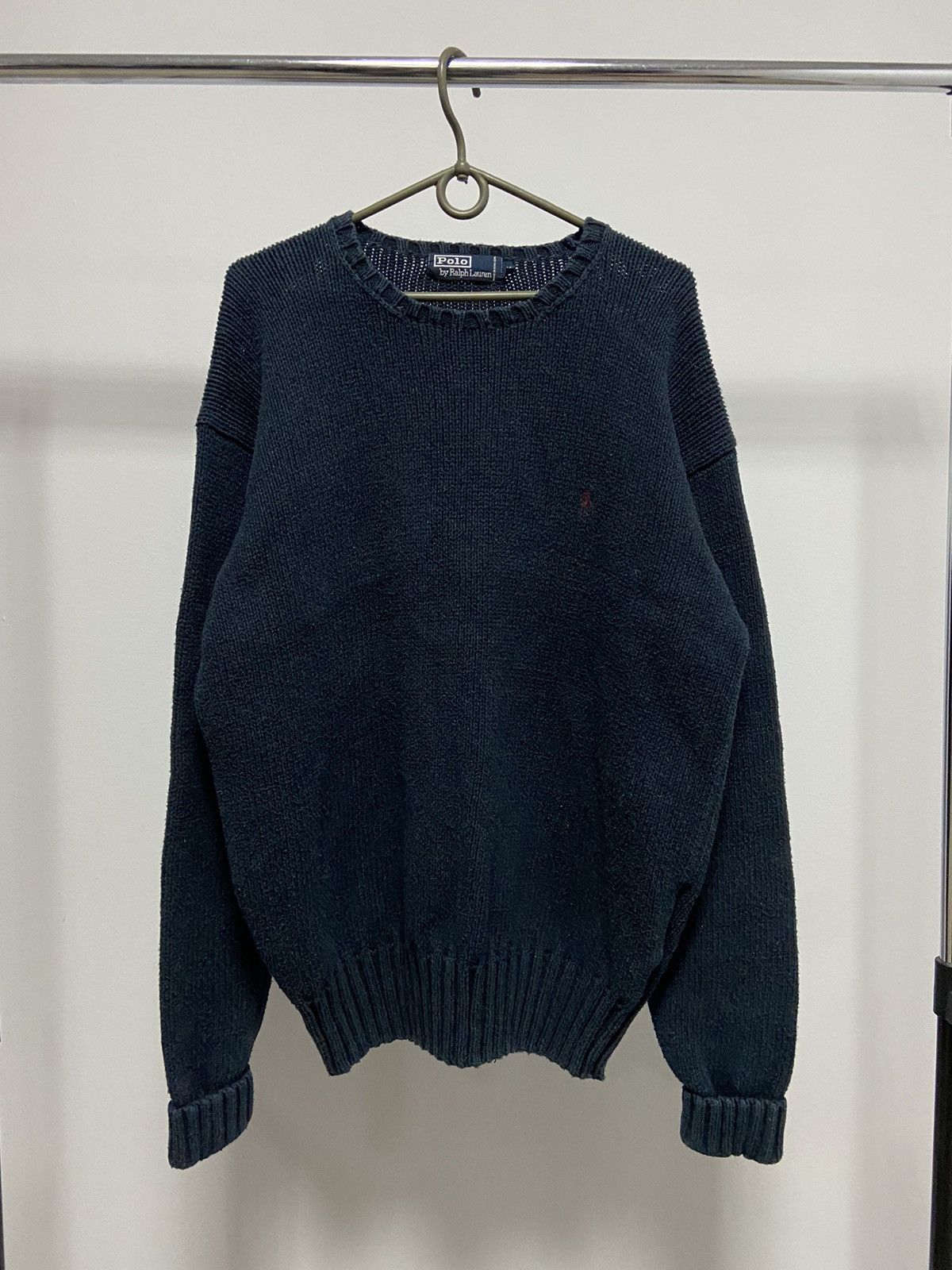 Polo Ralph Lauren × Vintage Polo Ralph Lauren sweater Knitted vintage 90s Size US M / EU 48-50 / 2 - 1 Thumbnail