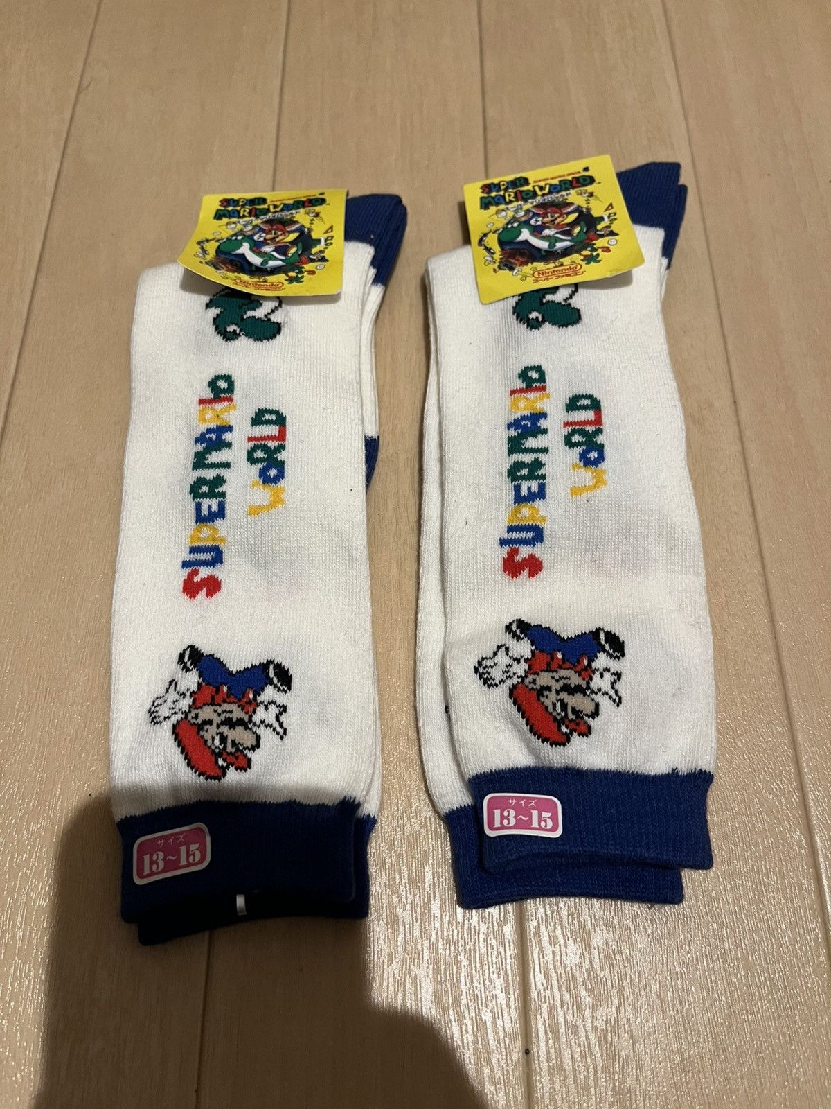Japanese Brand Super Mario world socks Size ONE SIZE - 1 Thumbnail
