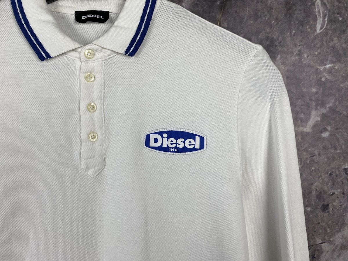 Diesel Women’s Diesel Polo Long Sleeve Streetwear Size 16 Size XXL / US 16-18 / IT 52-54 - 4 Thumbnail