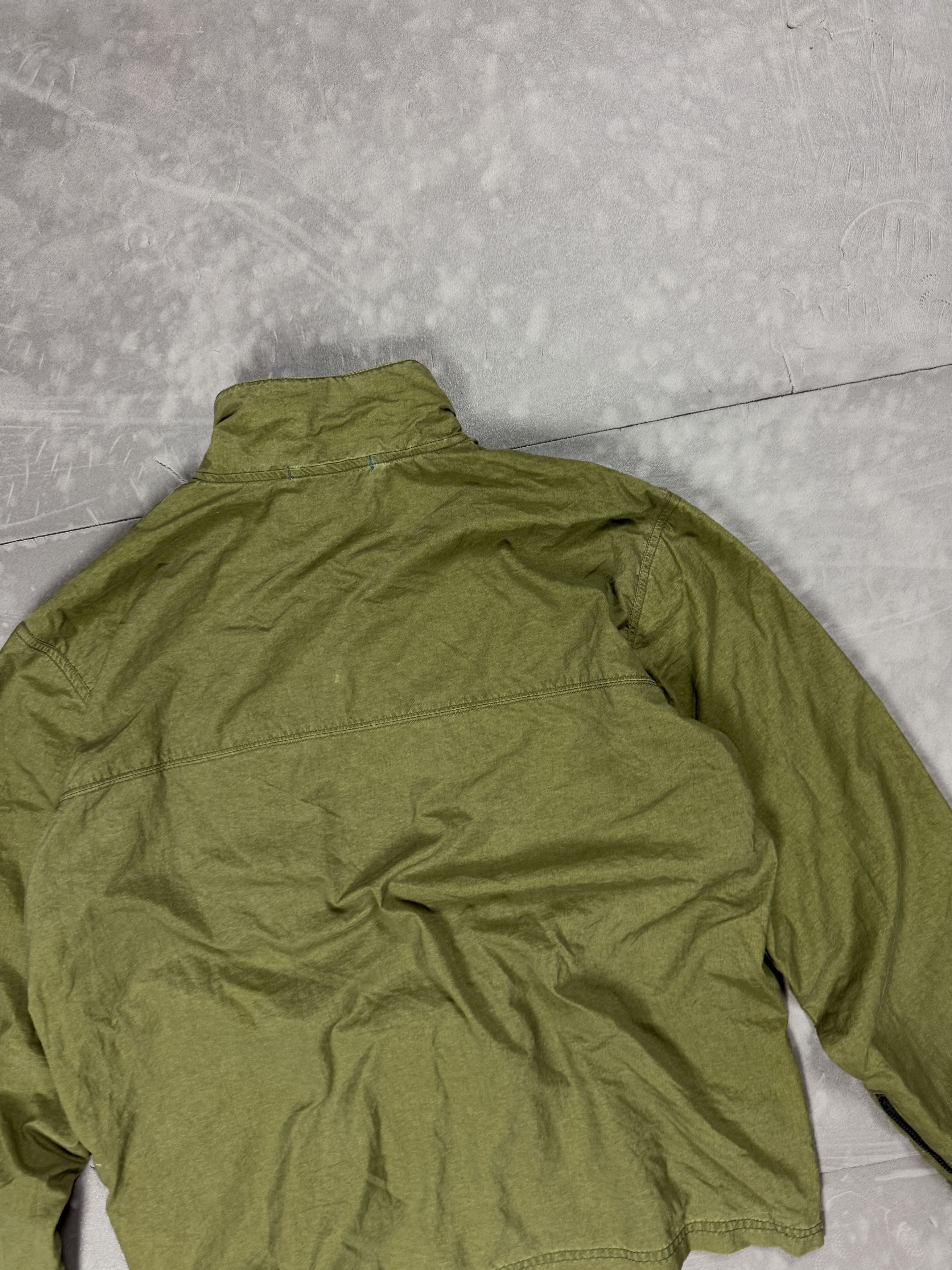 Nike × Vintage Vintage Nike khaki light windbreaker jacket streetwear 90s Size US M / EU 48-50 / 2 - 13 Thumbnail