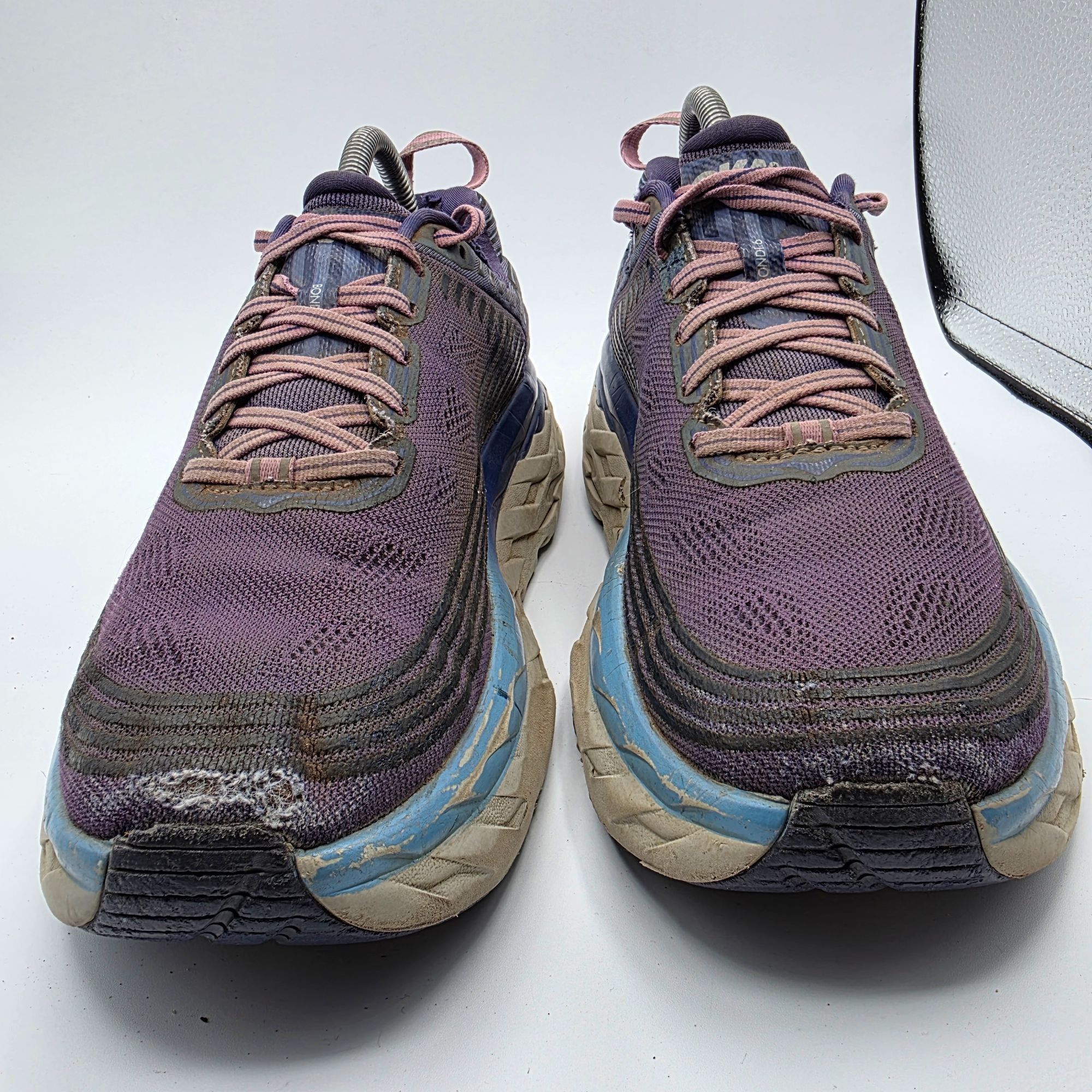 Hoka Hoka One One Bondi 6 Womens Size 9.5 Purple Athletic Shoes R Size US 9.5 / IT 39.5 - 2 Thumbnail