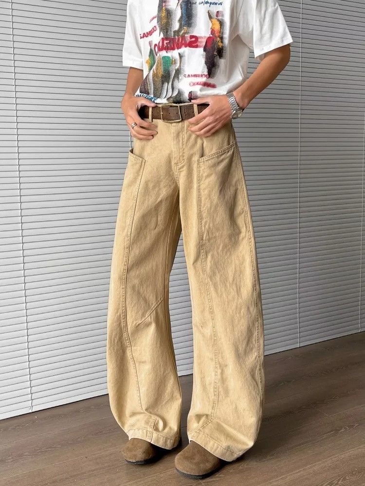 Vintage Wide Leg Casual Jeans Size US 32 / EU 48 - 4 Thumbnail