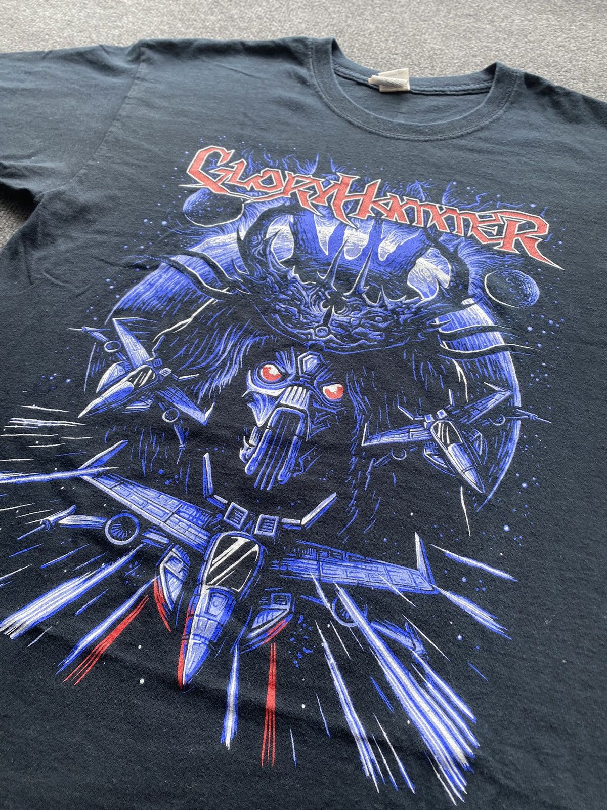 Band Tees 🔥Glory Hammer Band Tour punk rock tee L gildan Size US L / EU 52-54 / 3 - 9 Thumbnail