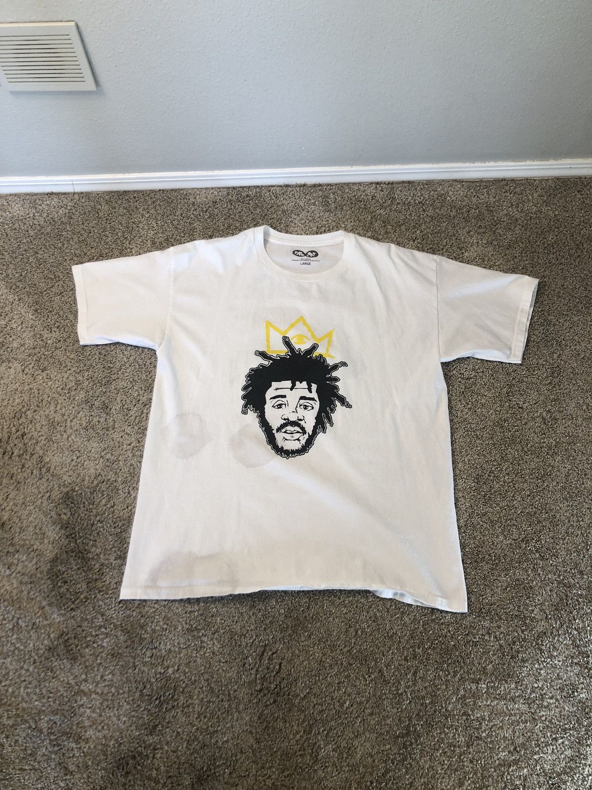 image of Capital Steez Festival Memorial Shirt in White, Men's (Size Large)