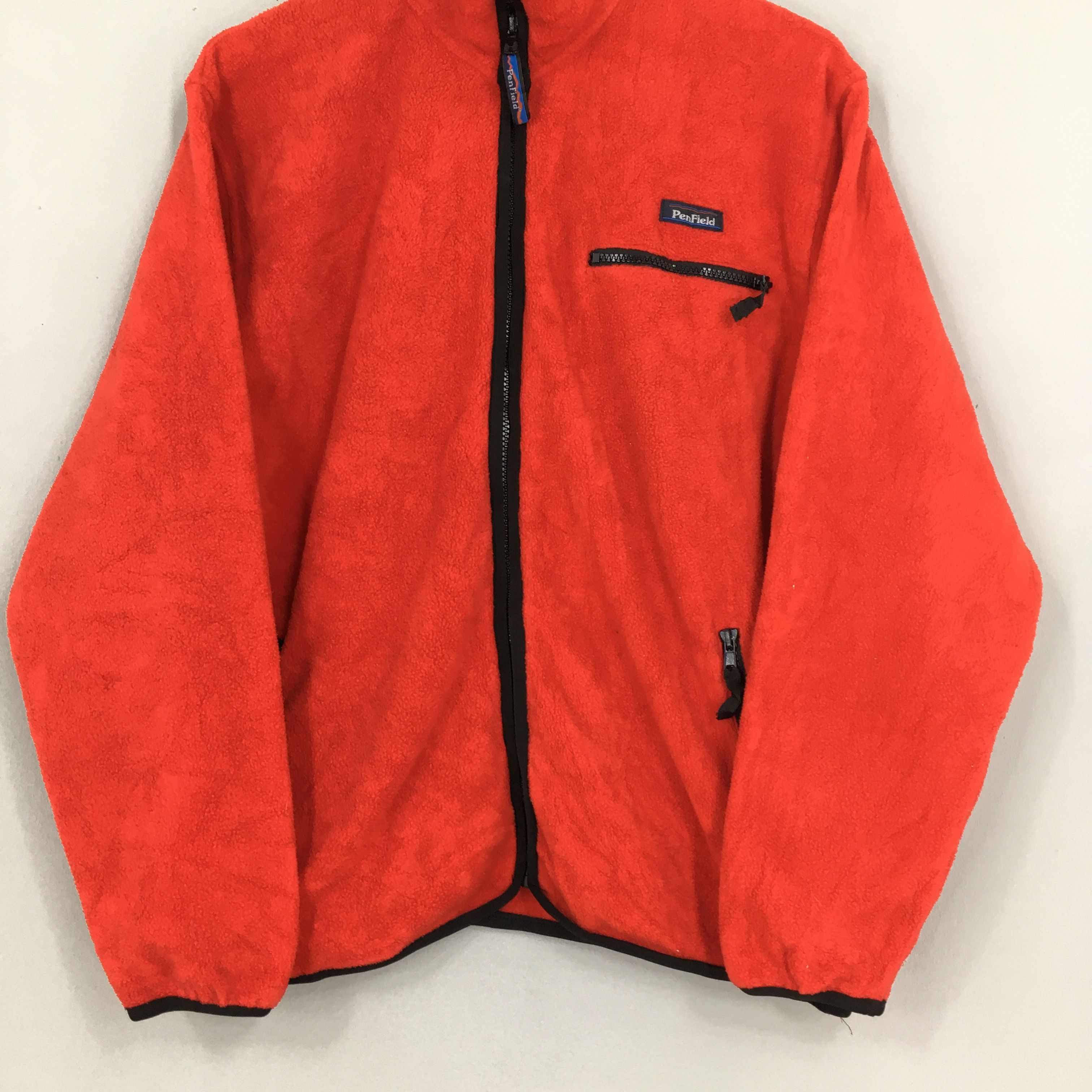 Penfield Vintage 90s Penfield Polartec Red Fleece Jacket Medium Size US M / EU 48-50 / 2 - 3 Thumbnail