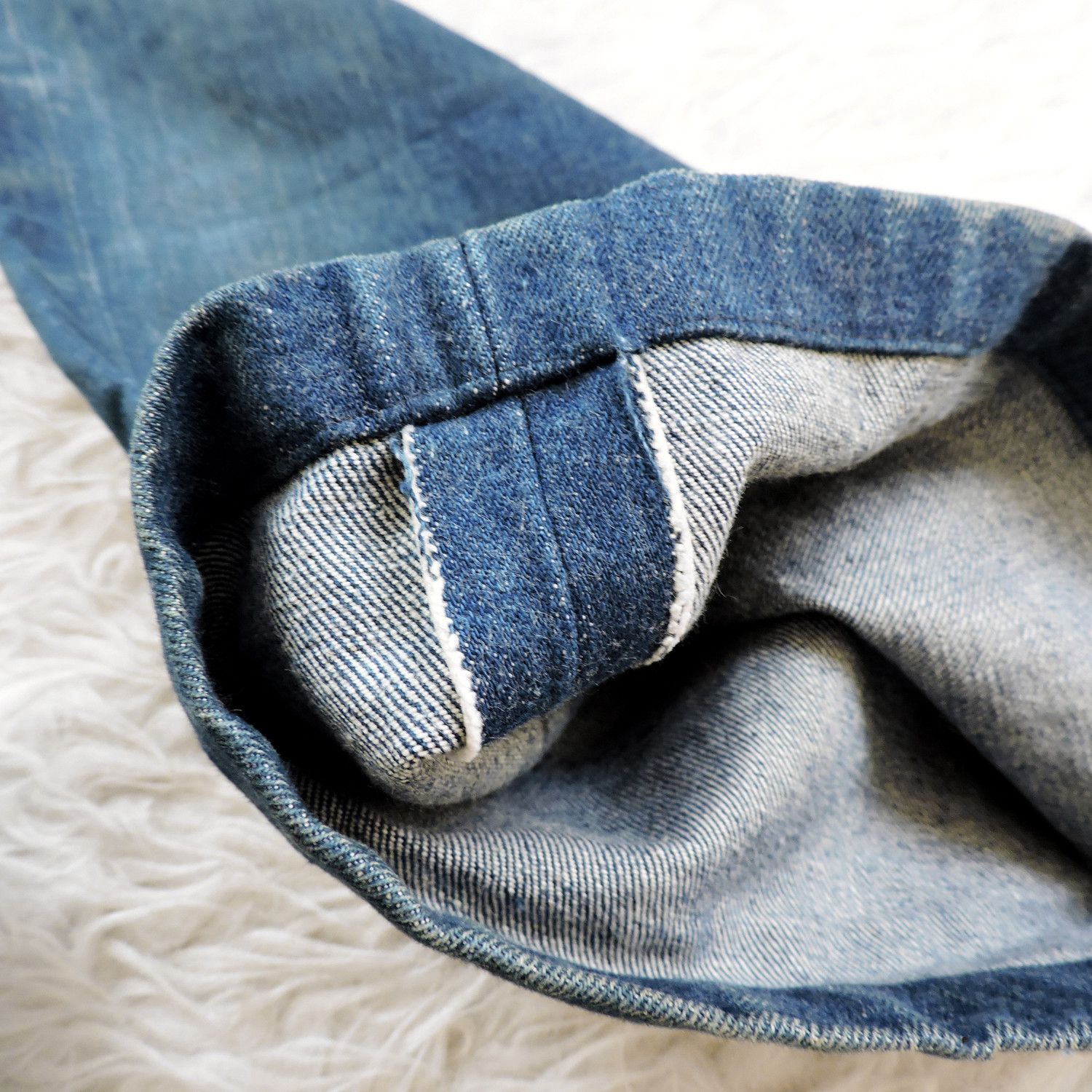 Japanese Brand CANTON X-WEST SAILOR LOT 1251T DENIM LONG PANTS Size US 31 - 16 Thumbnail
