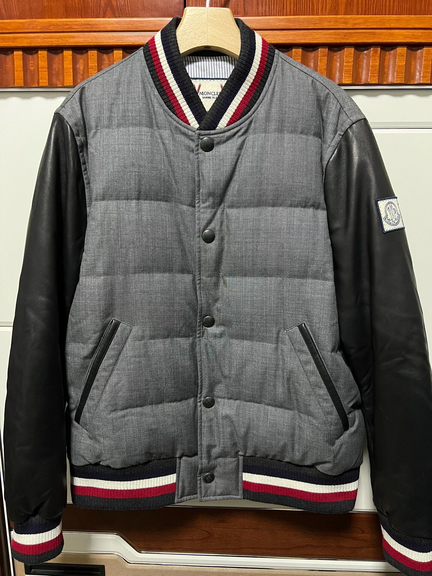 Moncler Gamme Bleu Moncler Gamme Bleu x Thom Browne Down Jacket Size US XL / EU 56 / 4 - 1 Thumbnail