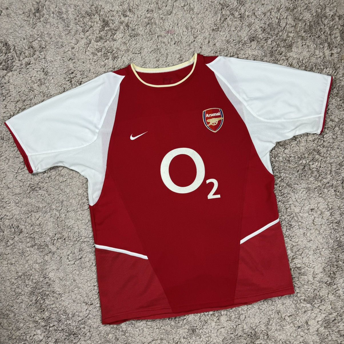 Nike × Vintage BERGKAMP 10 Vintage Arsenal Home Jersey Size US M / EU 48-50 / 2 - 3 Thumbnail