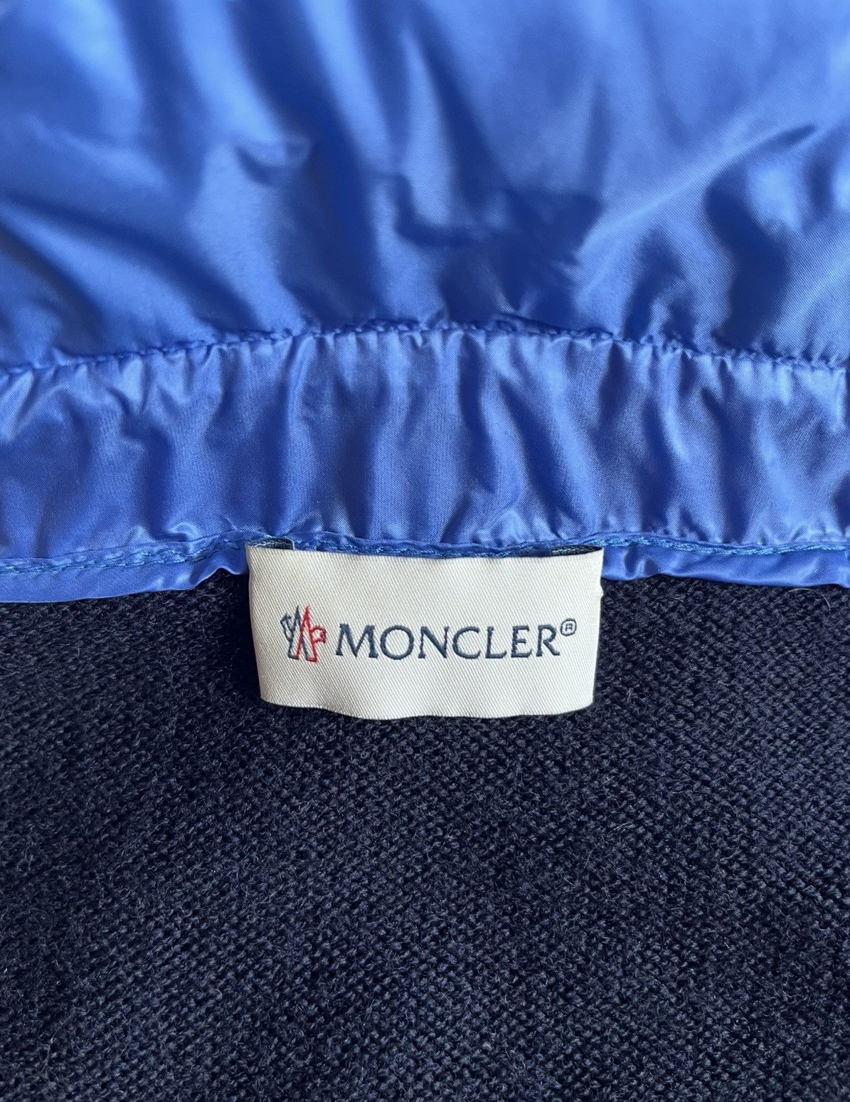 Moncler Moncler Maglione Tricot Girocollo Hybrid Knit Hoodie Sweater Size US L / EU 52-54 / 3 - 15 Thumbnail