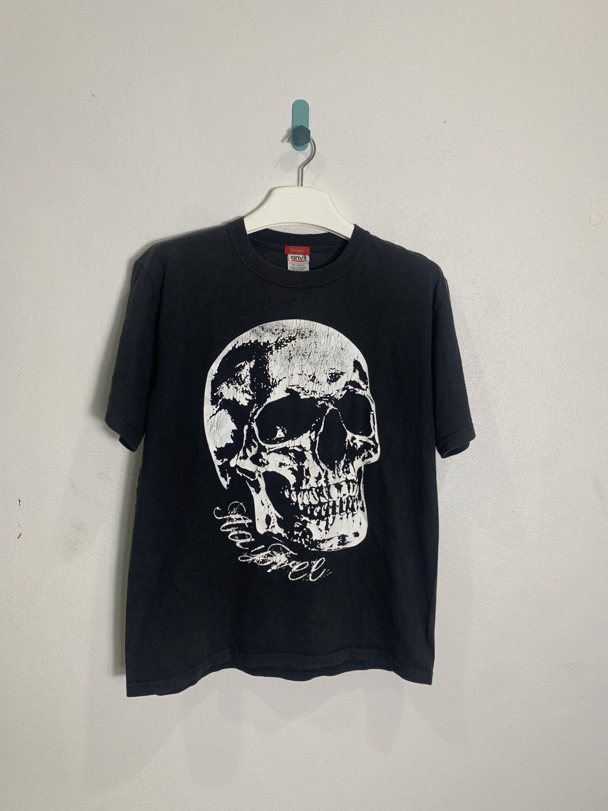 Vintage Vintage 1990’s Surfcoaster Skull T-shirt Size US M / EU 48-50 / 2 - 1 Thumbnail