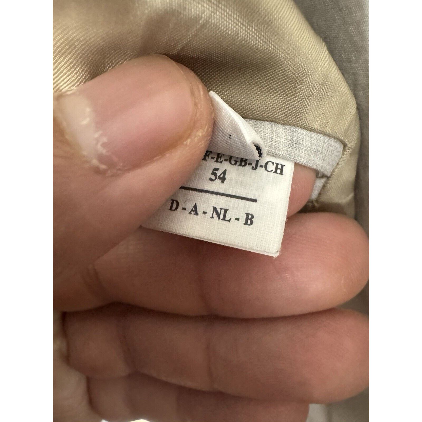 Brunello Cucinelli Brunello Cucinelli Prince Of Wales Taupe Sportcoat IT 54/ 44 Size 44R - 6 Thumbnail