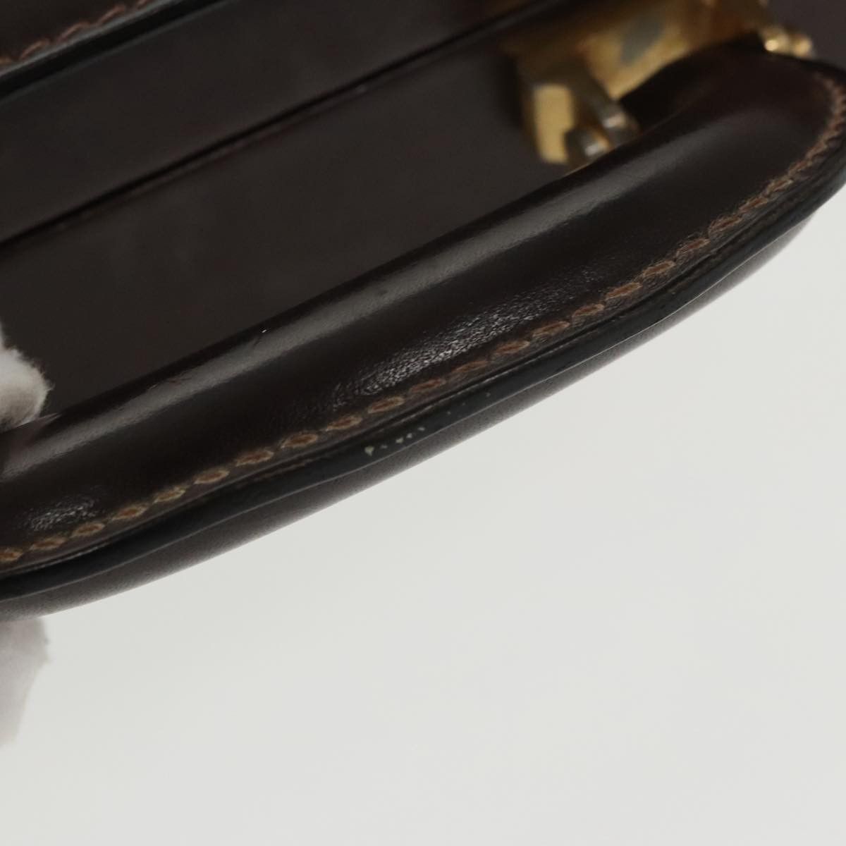 Loewe LOEWE Anagram Trunk Leather Brown Size ONE SIZE - 7 Thumbnail