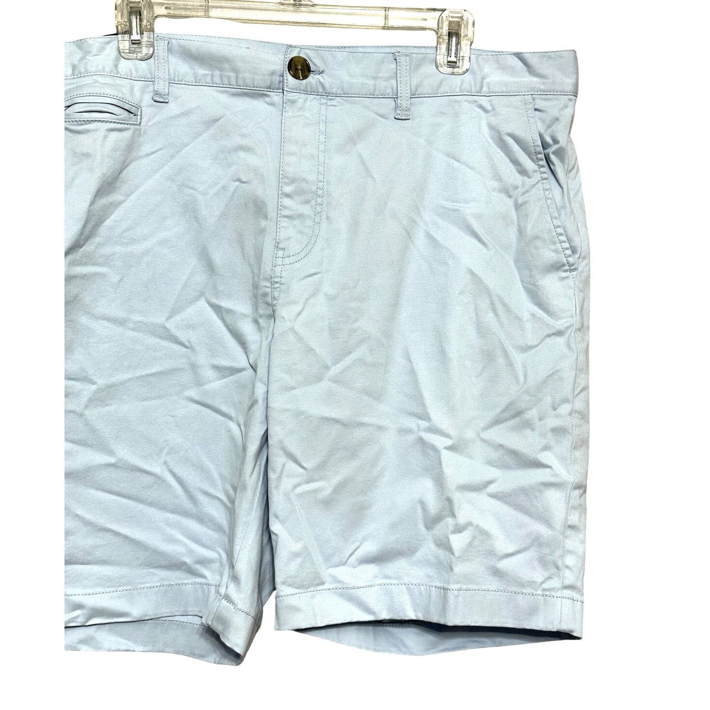14th & Union 14th & Union Bermuda Shorts Flat Front Light Blue M 40W NWT Size US 40 / EU 56 - 4 Thumbnail