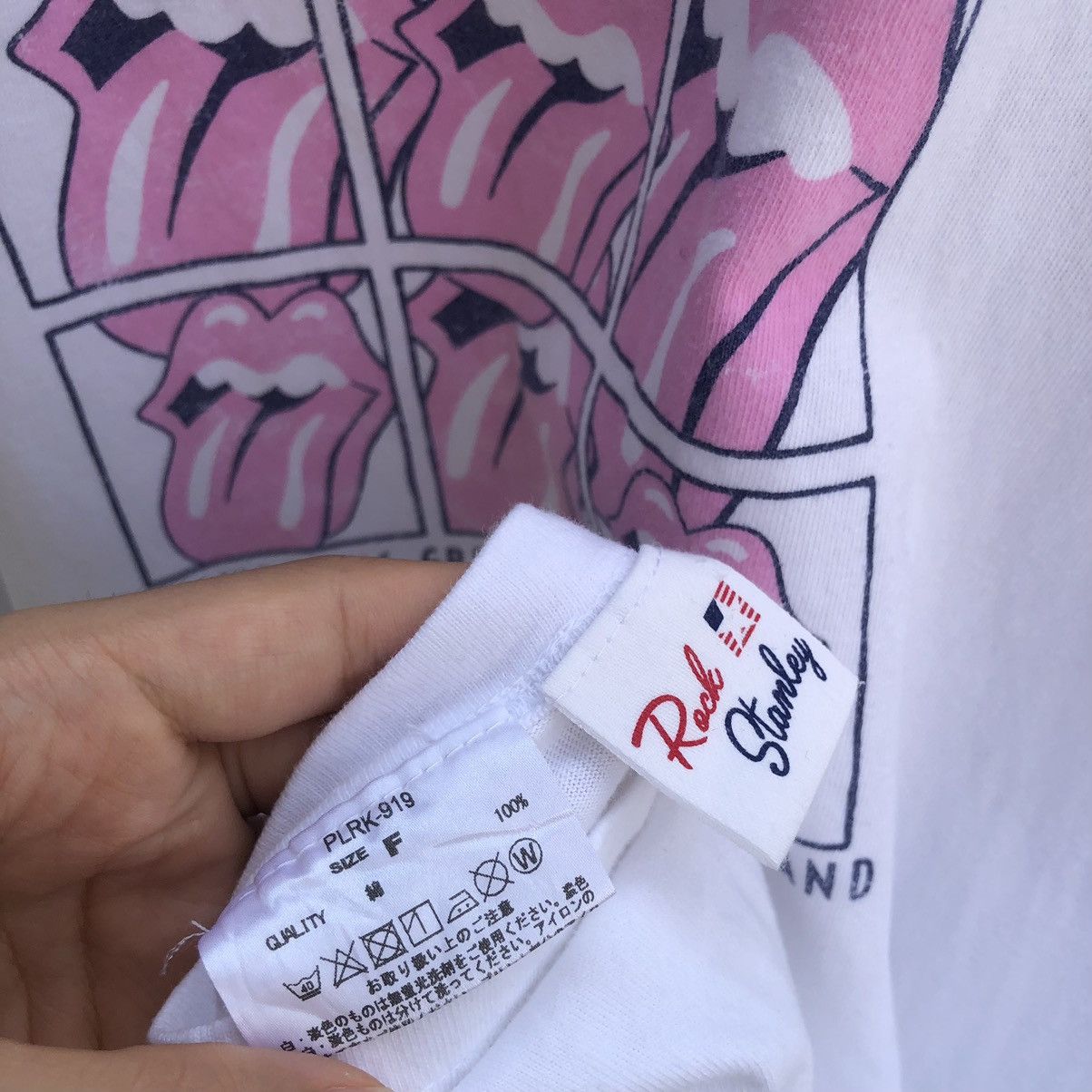 Band Tees × Japanese Brand × Vintage The Rolling Stones Size US L / EU 52-54 / 3 - 5 Thumbnail