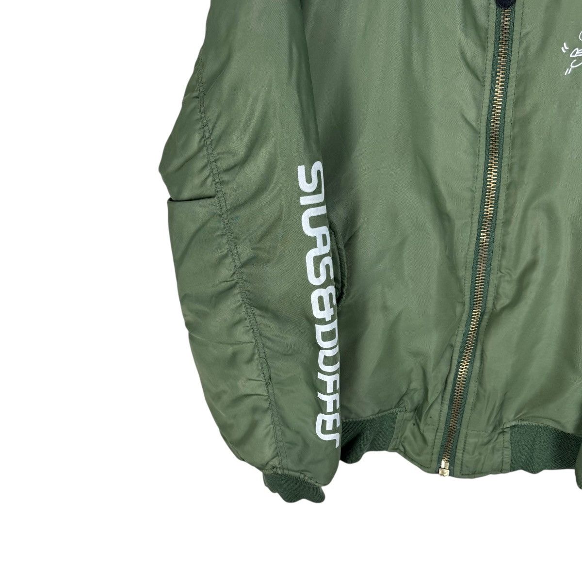 Silas ☀️SILAS CYPRESS HILL MA-1 REVERSIBLE BOMBER JACKET Size US XL / EU 56 / 4 - 10 Thumbnail