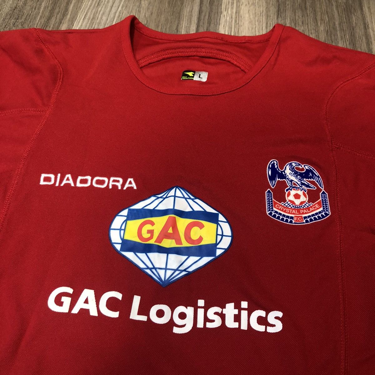Diadora Crystal Palace 06/07 training jersey Size US L / EU 52-54 / 3 - 3 Thumbnail