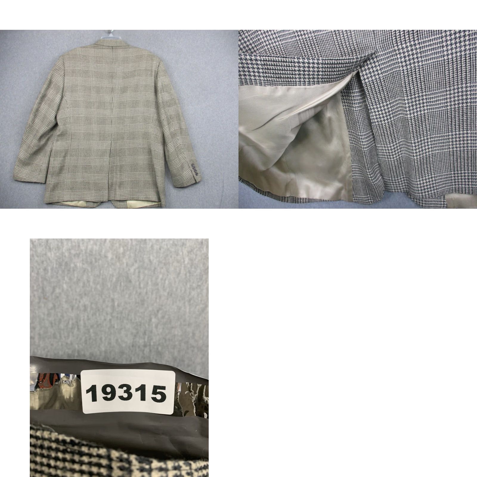 Ralph Lauren VINTAGE Ralph Lauren Polo University Club Sport Coat Mens Medium Plaid Wool Tweed Notch Lapel 2 Button Brown 80s USA Womens? Size US XXL / EU 58 / 5 - 9 Thumbnail