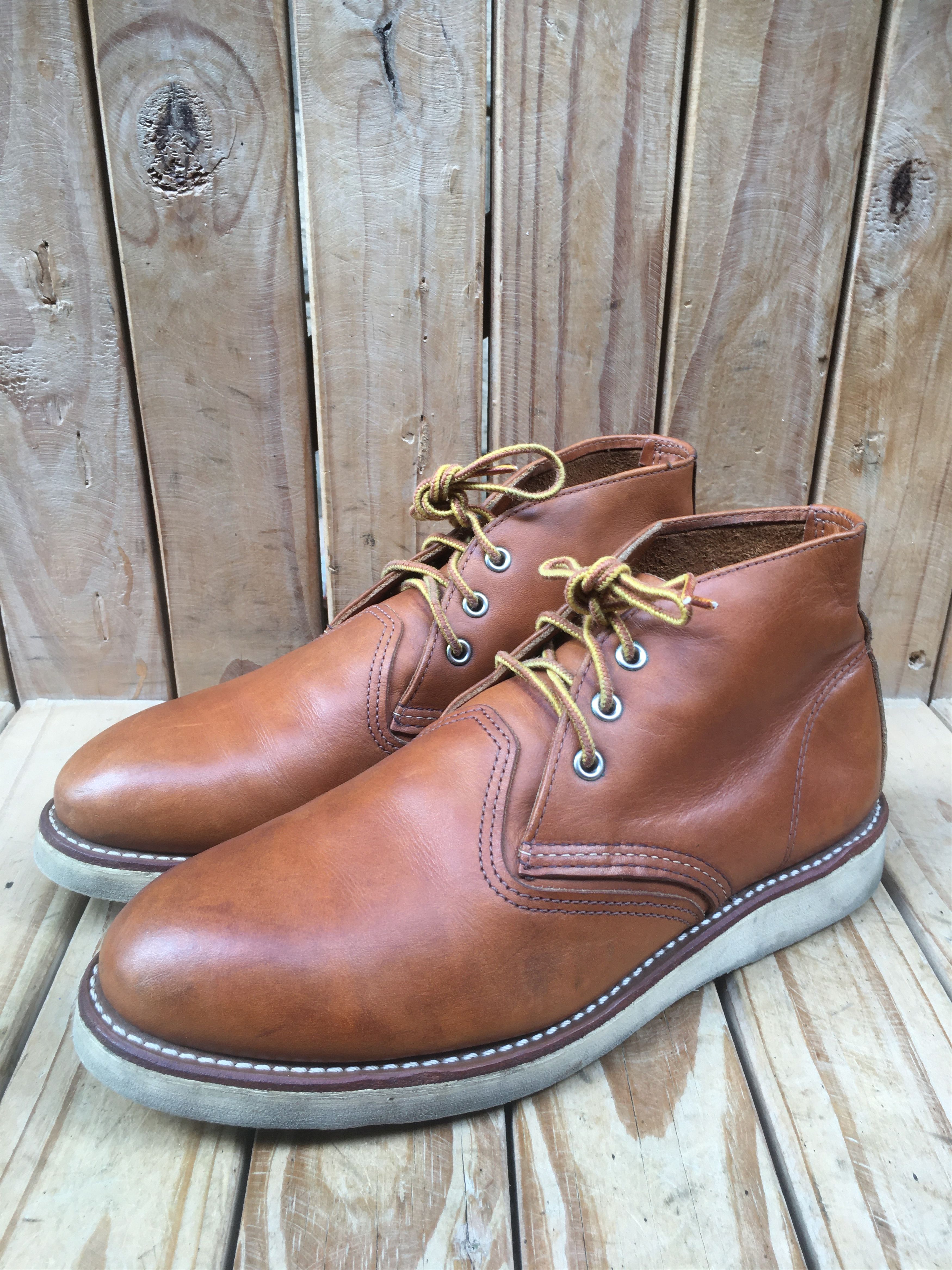 レッドウィング WABASHA OXFORD Red Wing Red Wing Wabasha Chukka Boots No 9185 | Grailed