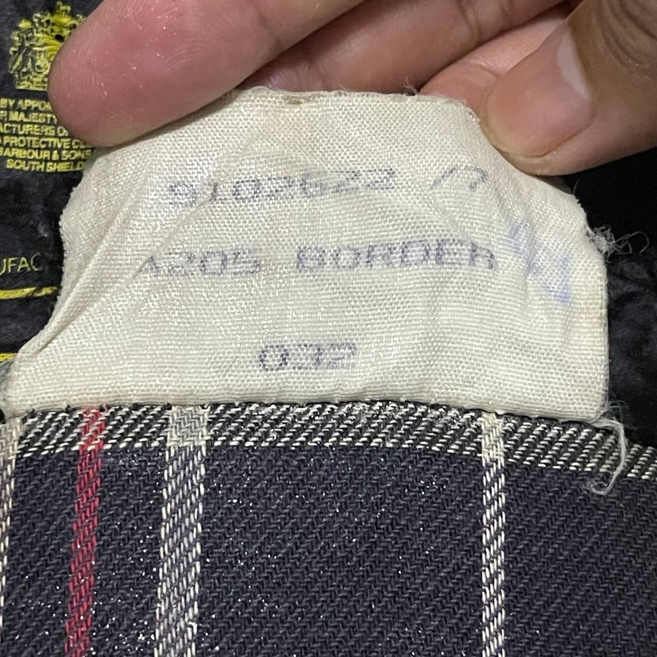 Barbour Vintage 90's Barbour Waxed Jacket A205 Border Distressed Size US L / EU 52-54 / 3 - 17 Thumbnail