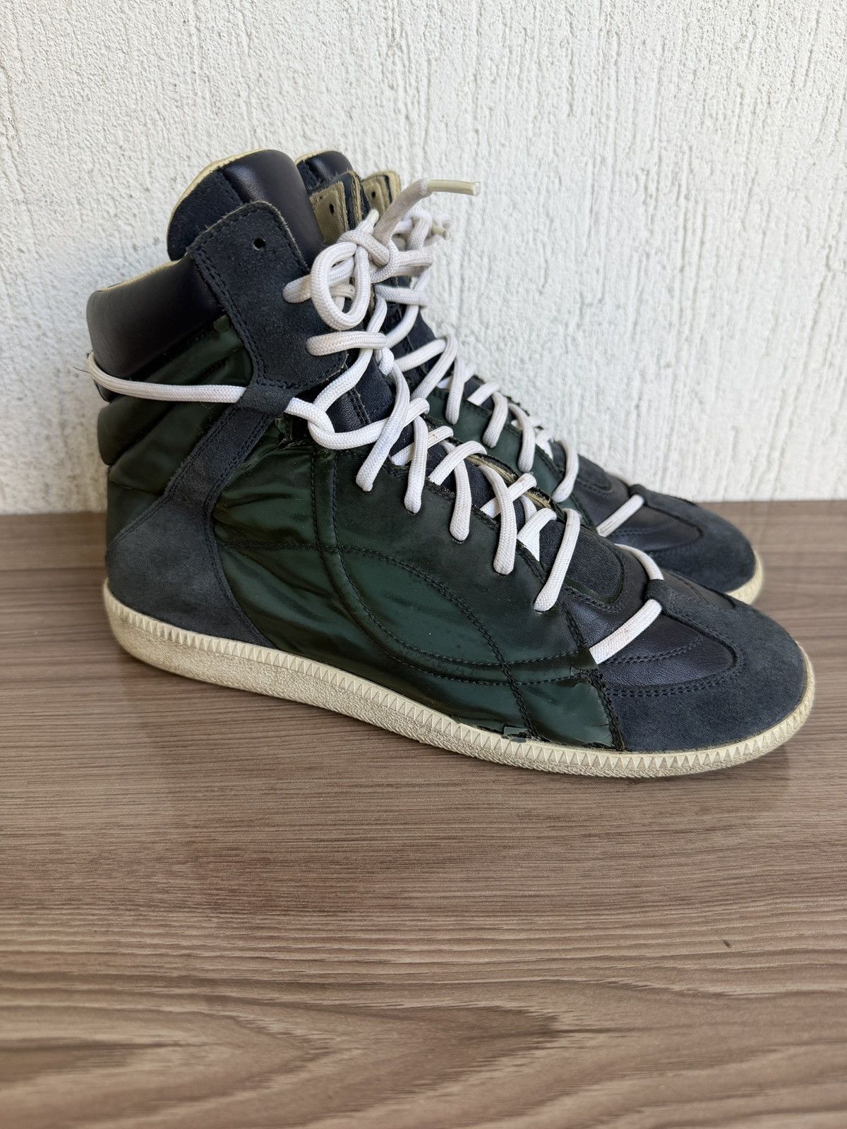 Maison Margiela fw12 high top trainers Size US 7 / EU 40 - 2 Thumbnail