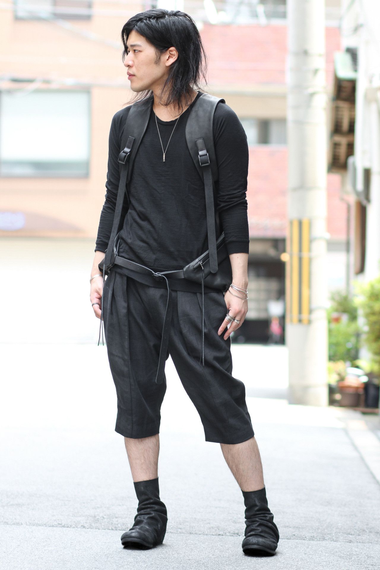 Devoa BNWT JP 5 XXL Linen Half Pants - Pleated - Fits 30-34 Size US 34 / EU 50 - 1 Thumbnail