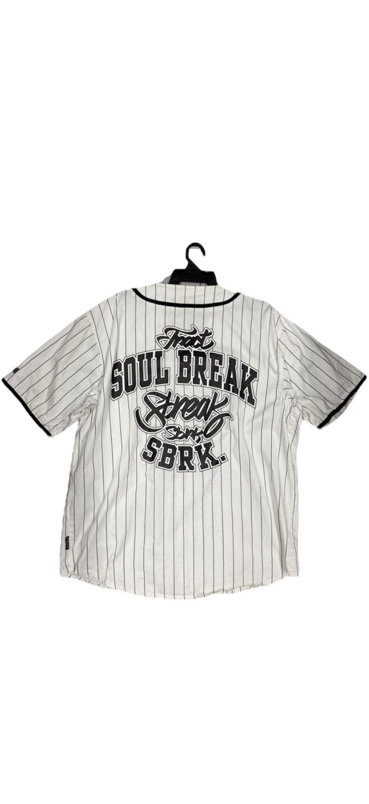 Japanese Brand Classic Soul Break Cotton Baseball Jersey Size US XXL / EU 58 / 5 - 1 Thumbnail
