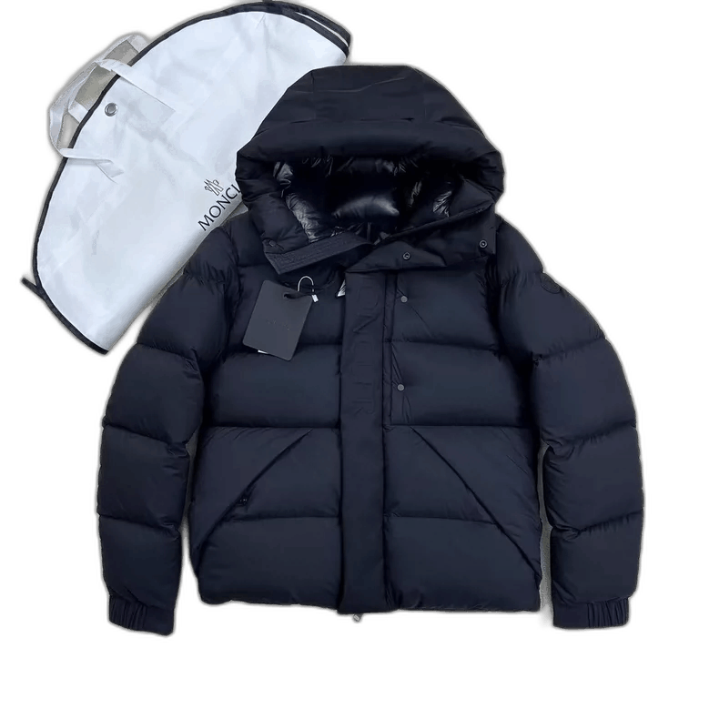 Moncler MONCLER Black Hooded Down Jacket-yf Size US M / EU 48-50 / 2 - 1 Thumbnail