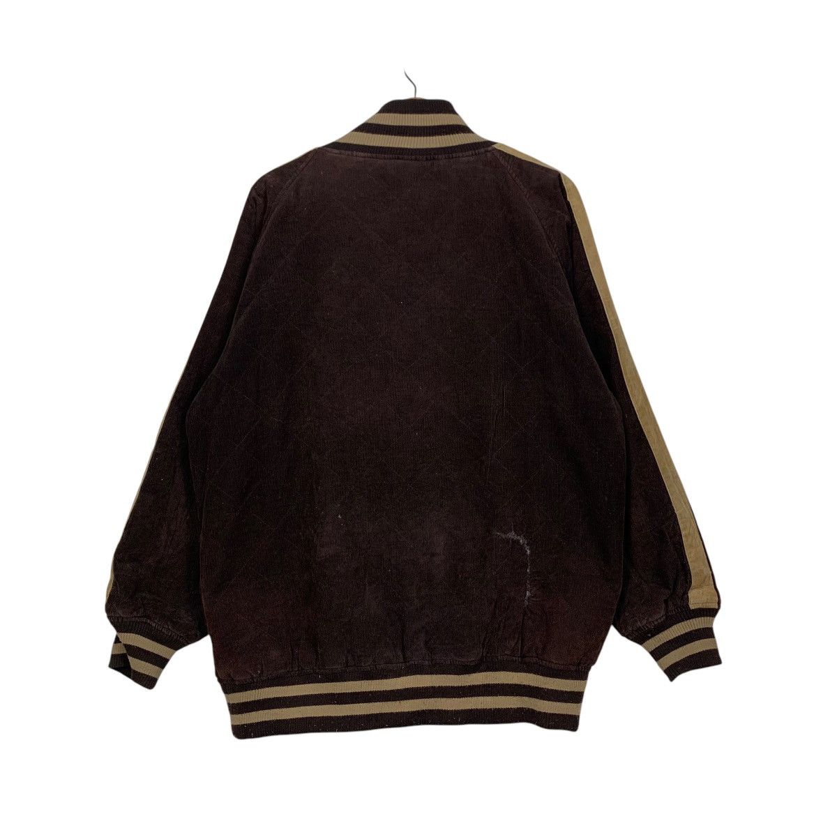 Vintage 90's CRU Design Corduroy Reversible Bomber Jacket #2861-C129 Size US XL / EU 56 / 4 - 17 Thumbnail