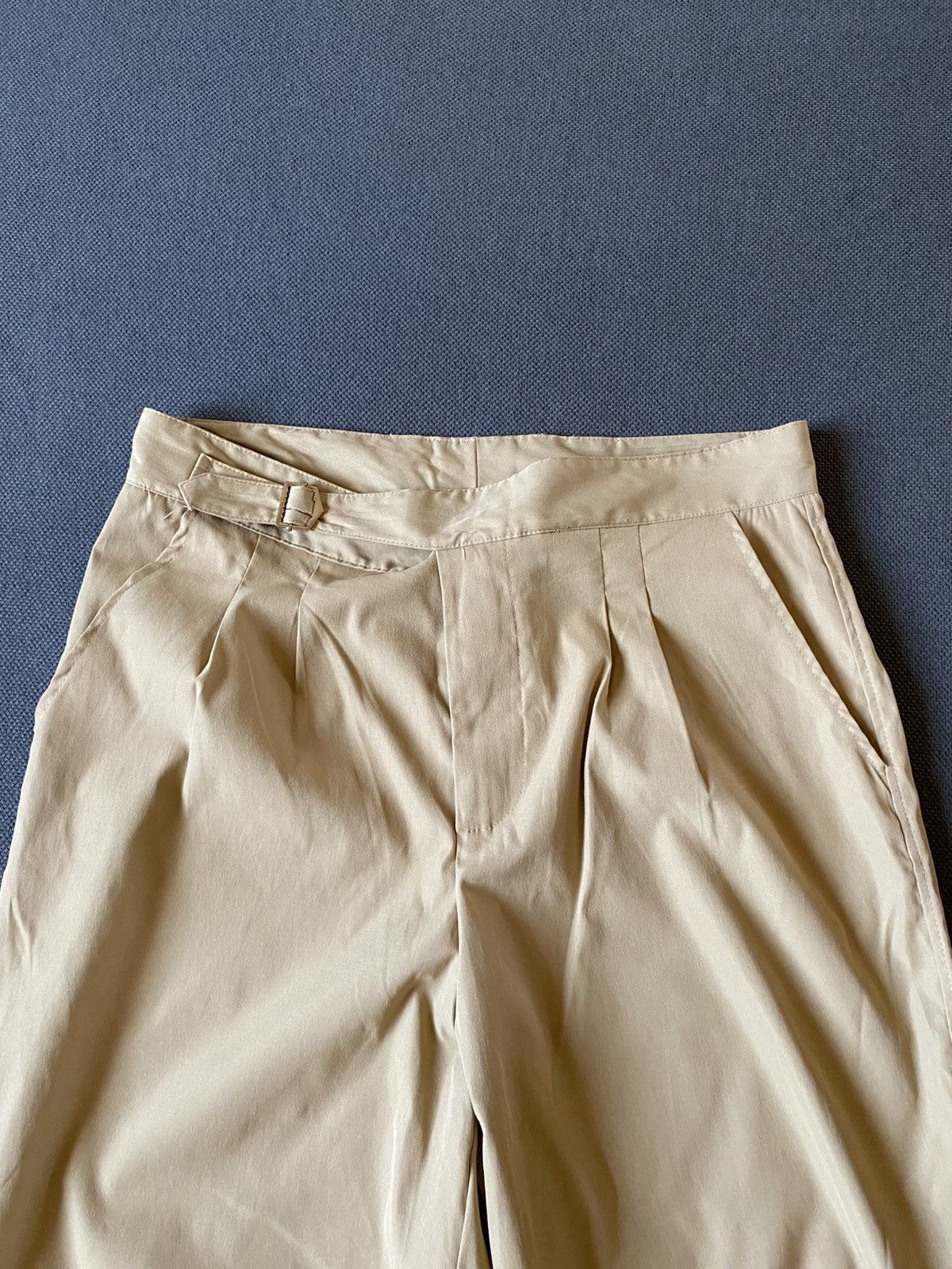 Other Vintage Wide Leg Pleated Pants Size US 36 / EU 52 - 2 Thumbnail