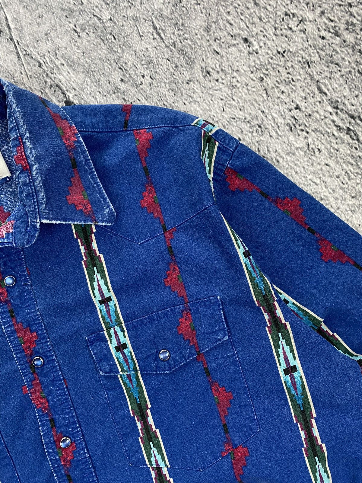 Wrangler Vintage 90’ Wrangler Western Shirt USA Streetwear Size US L / EU 52-54 / 3 - 6 Thumbnail