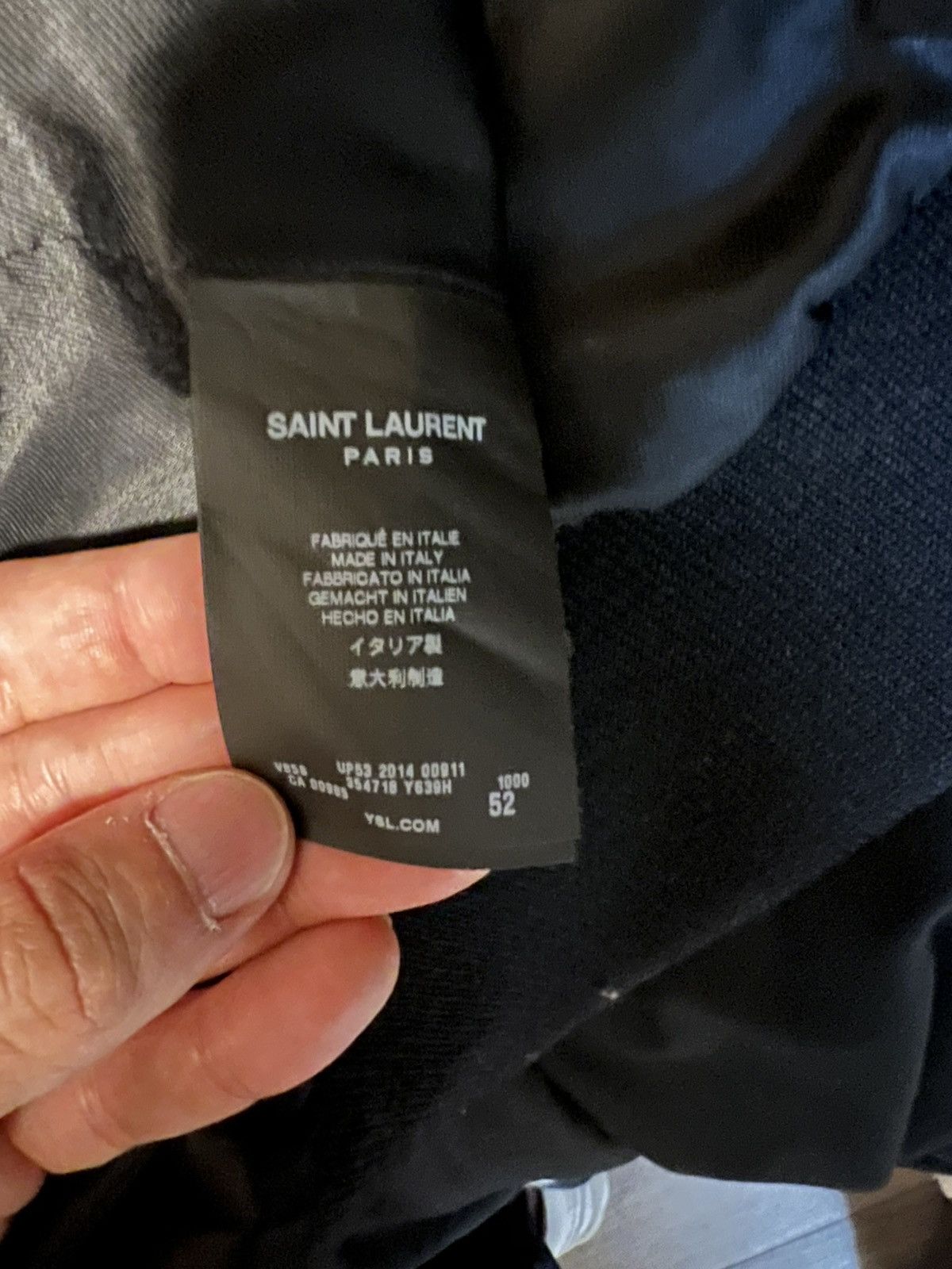 Saint Laurent Paris Saint Laurent Teddy Jacket s/s version Size US L / EU 52-54 / 3 - 15 Thumbnail