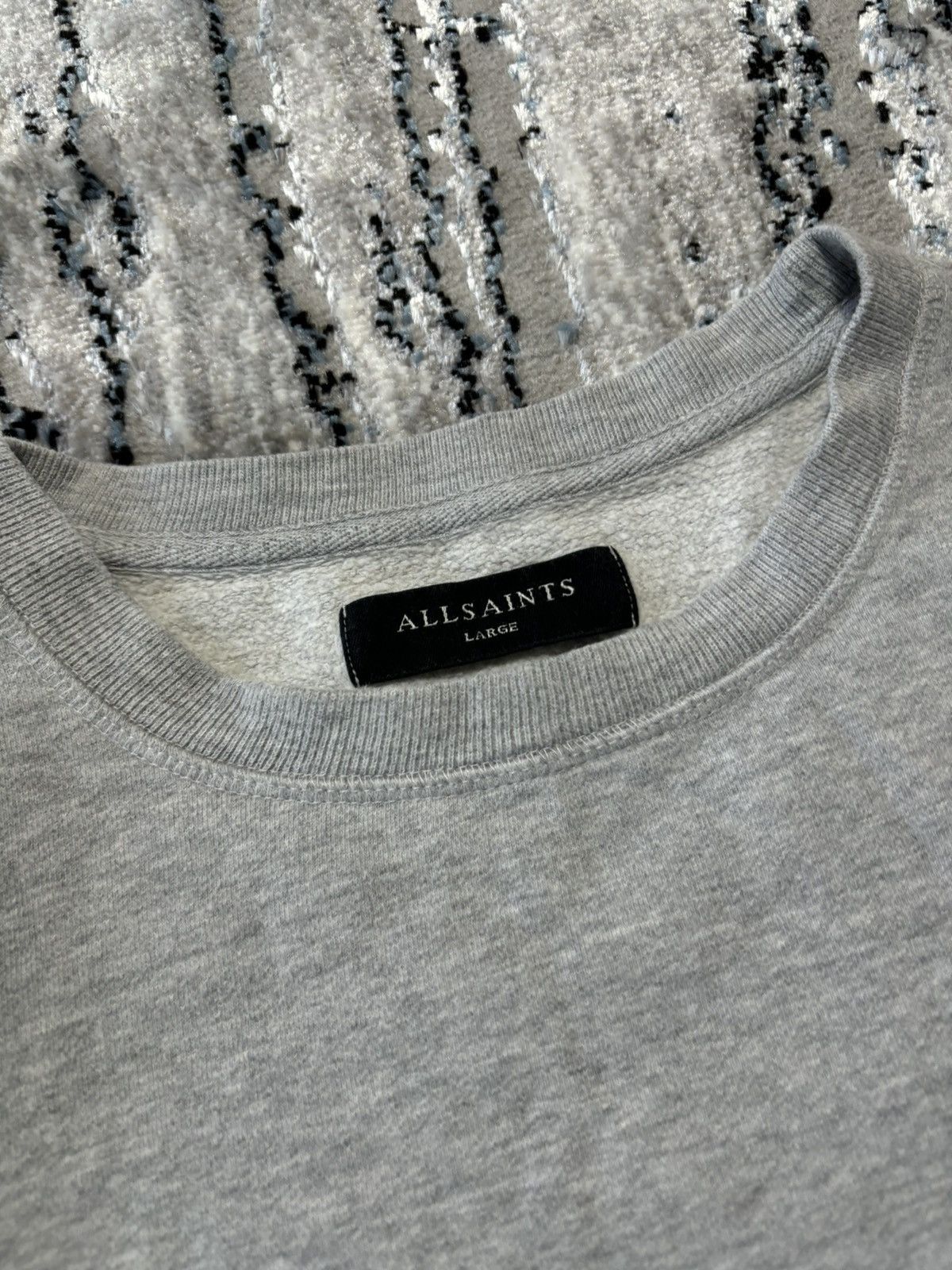 Allsaints AllSaints Crewneck Sweatshirt Basic Small Logo Old Money Size US L / EU 52-54 / 3 - 3 Thumbnail