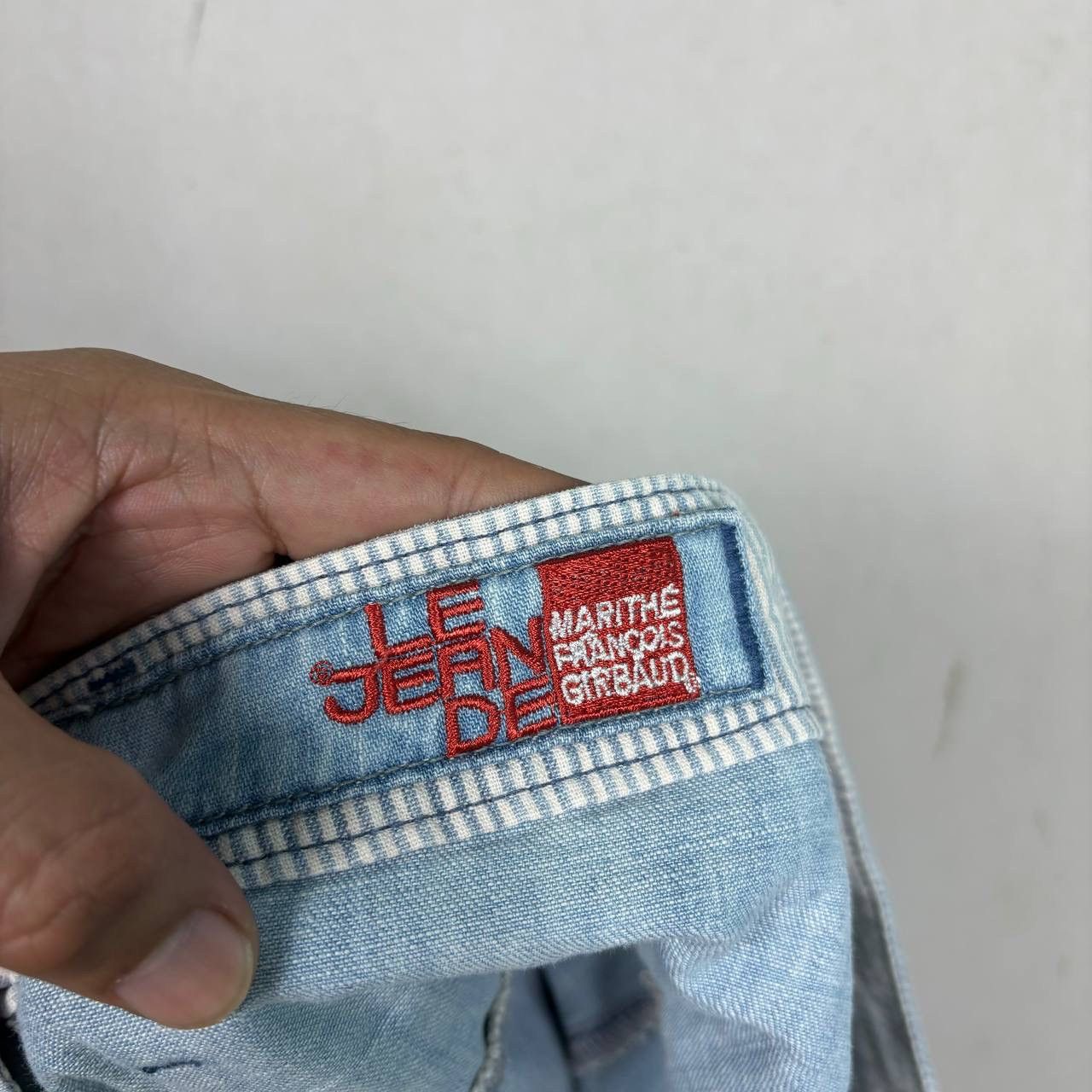 Marithe + Francois Girbaud Vtg Girbaud Distressed Denim Shorts M+FG Japan Takaya Shoji Size 30" / US 8 / IT 44 - 7 Thumbnail