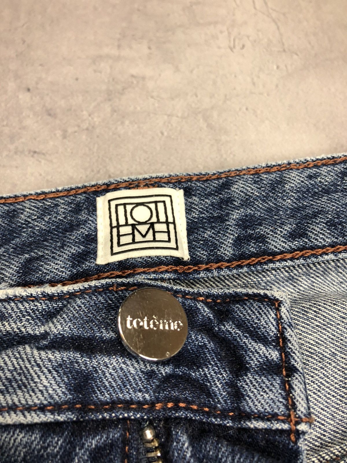 Toteme × Vintage Toteme Jeans Womens 30 x 32 Denim Pant Twisted Seam Jeans Size 30" / US 8 / IT 44 - 11 Thumbnail
