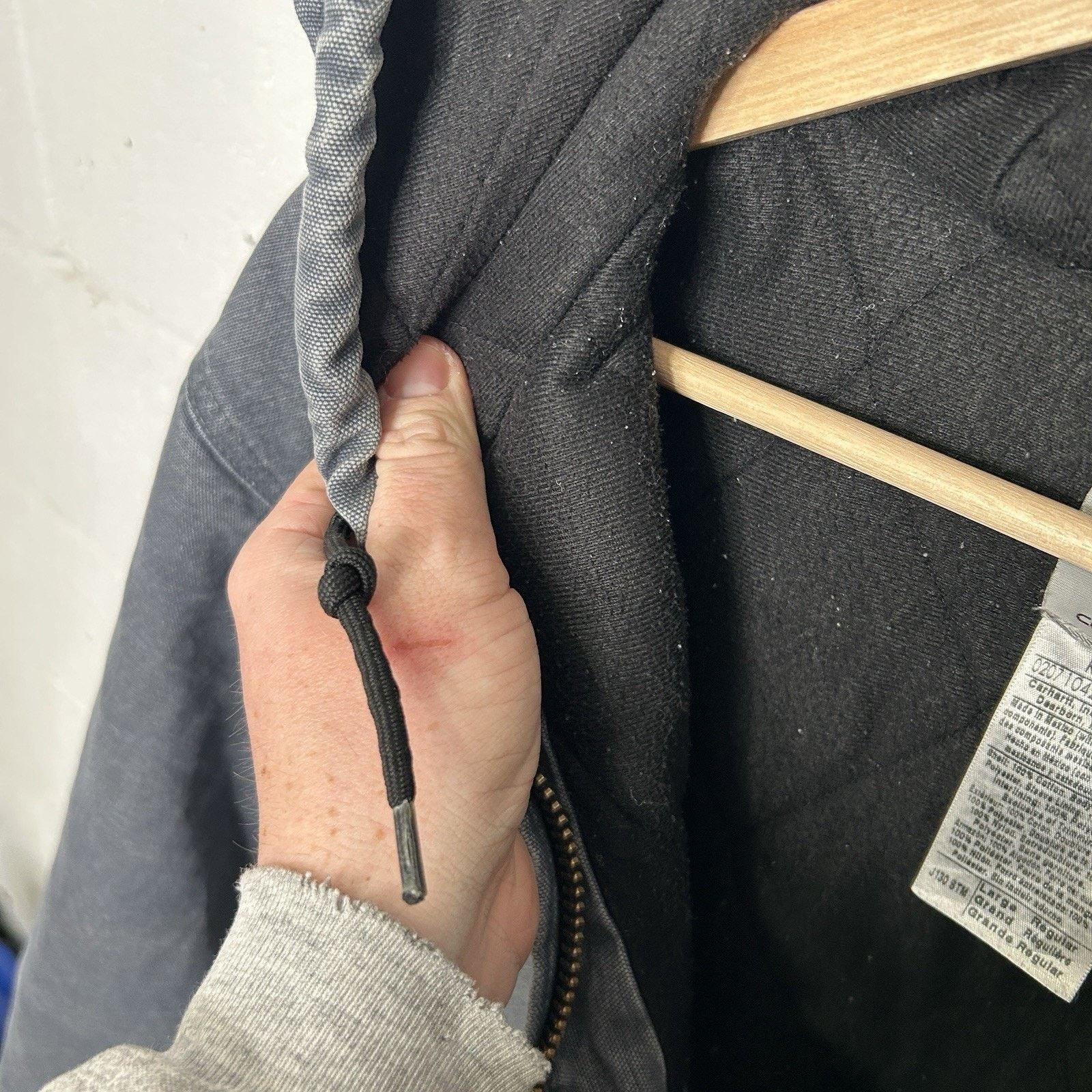Carhartt Y2K Carhartt Quilted Sandstone Active Jacket “Storm Blue” Size US L / EU 52-54 / 3 - 12 Thumbnail