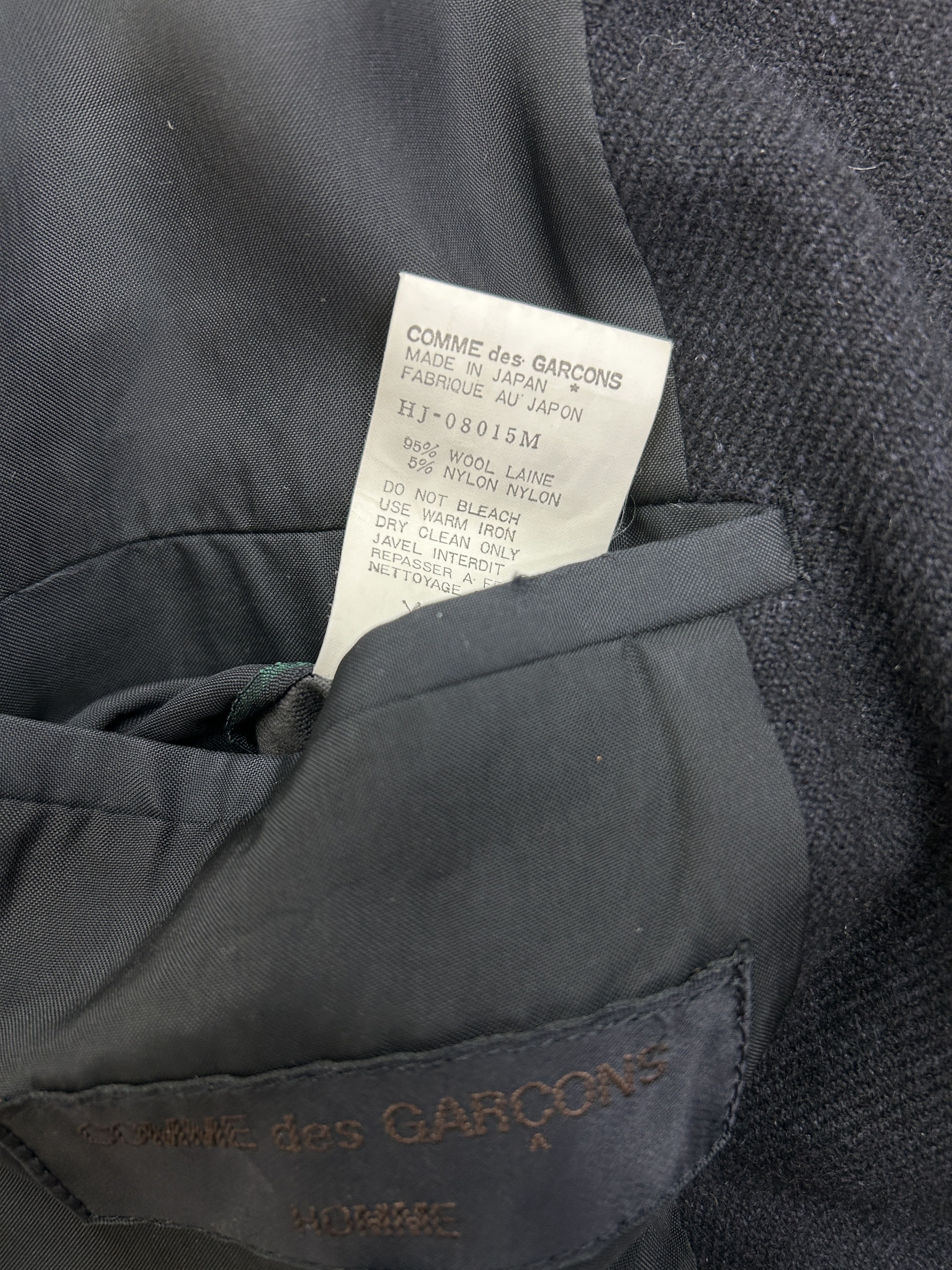 Comme des Garcons Comme des Garçons Homme SS03 contrast wool jacket Size US M / EU 48-50 / 2 - 8 Thumbnail