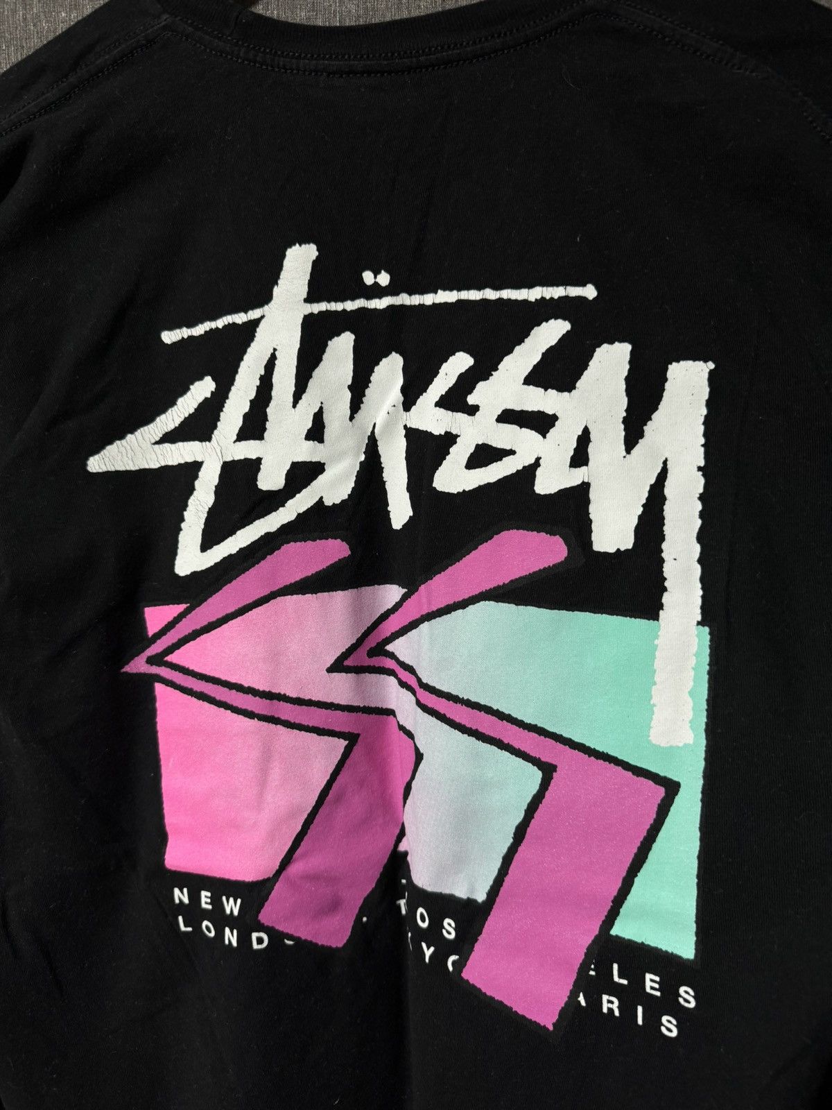 Other Stussy Vintage Big logo Streetwear Long Sleeve T-shirt Size US XL / EU 56 / 4 - 2 Thumbnail