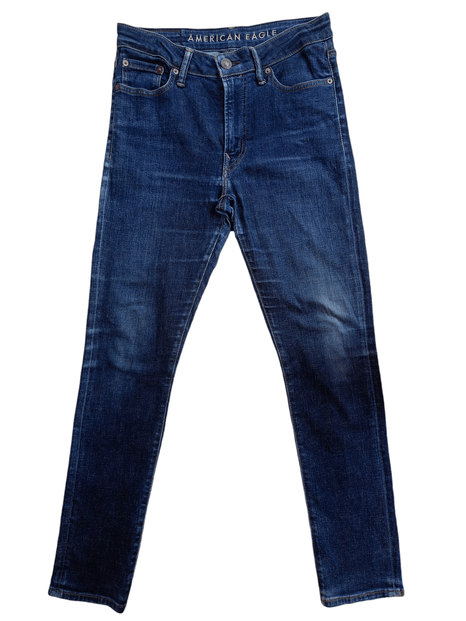 American Eagle Outfitters × Vintage AMERICAN EAGLE Slim Fit Streetwear Vintage Denim Size US 30 / EU 46 - 1 Thumbnail