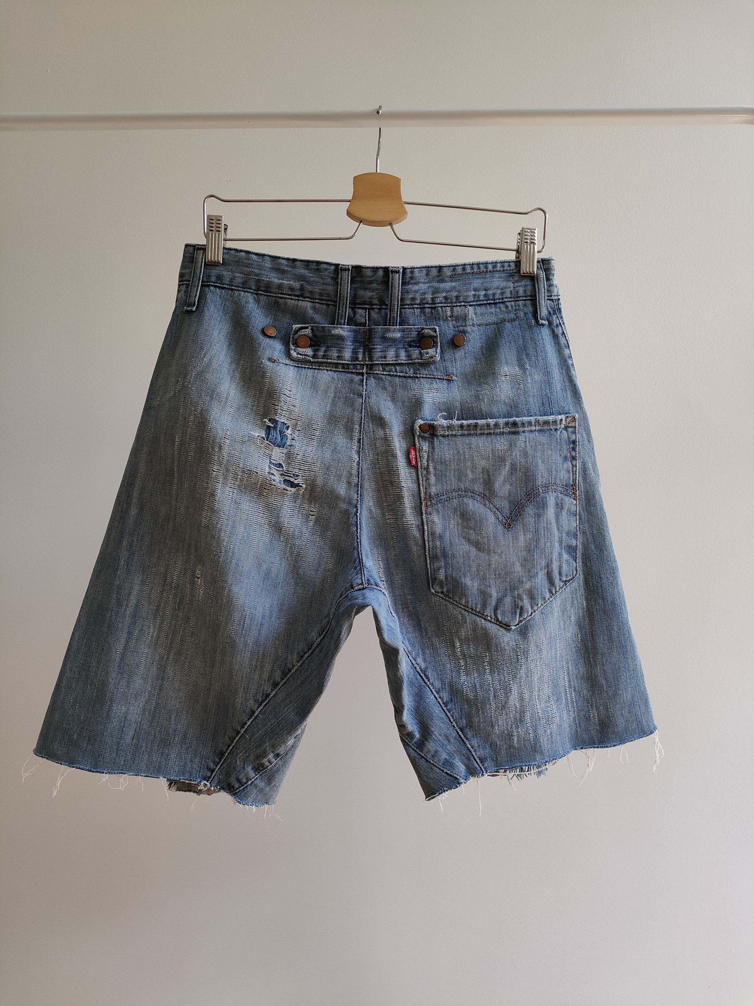 Levi's Y2K Levi's Engineered Jeans Denim Shorts Size US 32 / EU 48 - 2 Thumbnail
