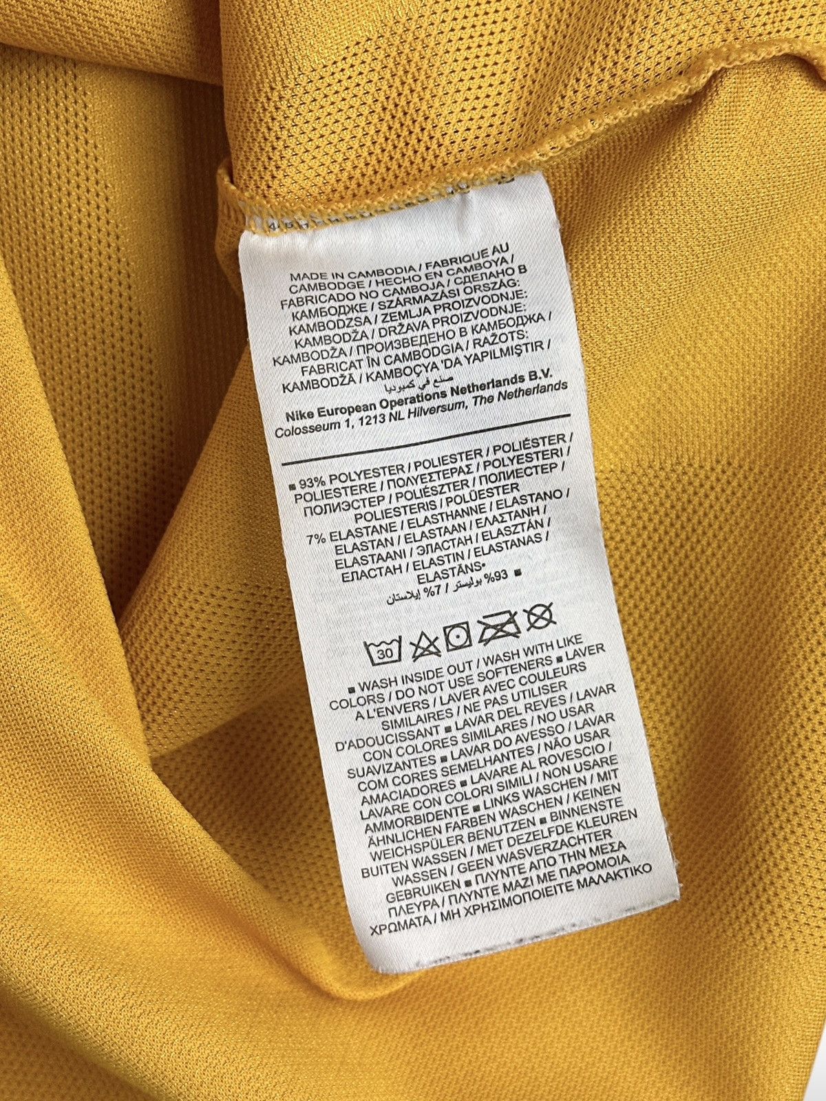 Nike Nike Court Center Logo Standard Fit Jersey Shirt V-Neck Size US S / EU 44-46 / 1 - 8 Thumbnail