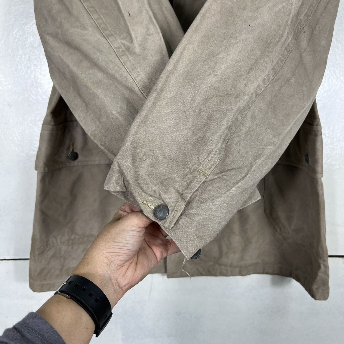 Vintage 🔥 40s VINTAGE SWEDISH MILITARY JACKET Size US M / EU 48-50 / 2 - 13 Thumbnail