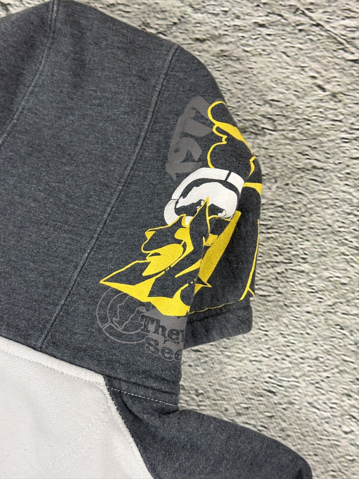 Ecko Unltd. Ecko Unltd vintage zip hoodie white grey yellow big logo Y2K Size US XL / EU 56 / 4 - 5 Thumbnail
