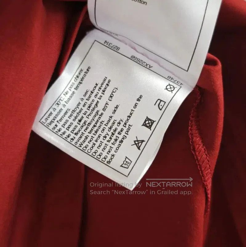 Chanel Chanel Red Cotton Short Sleeve T-Shirt . Size S / US 4 / IT 40 - 8 Thumbnail