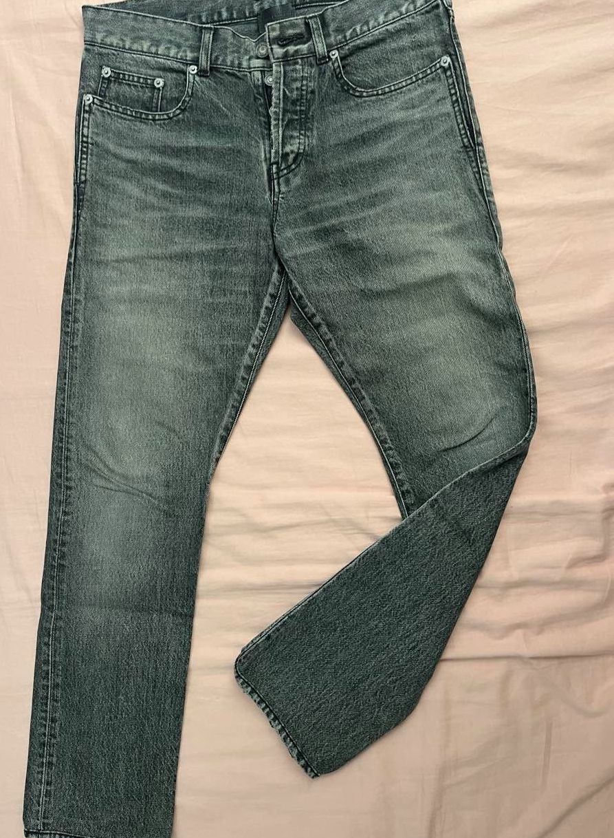 Saint Laurent Paris Saint Laurent Washed Denim Jeans Size 30 Size US 30 / EU 46 - 1 Thumbnail