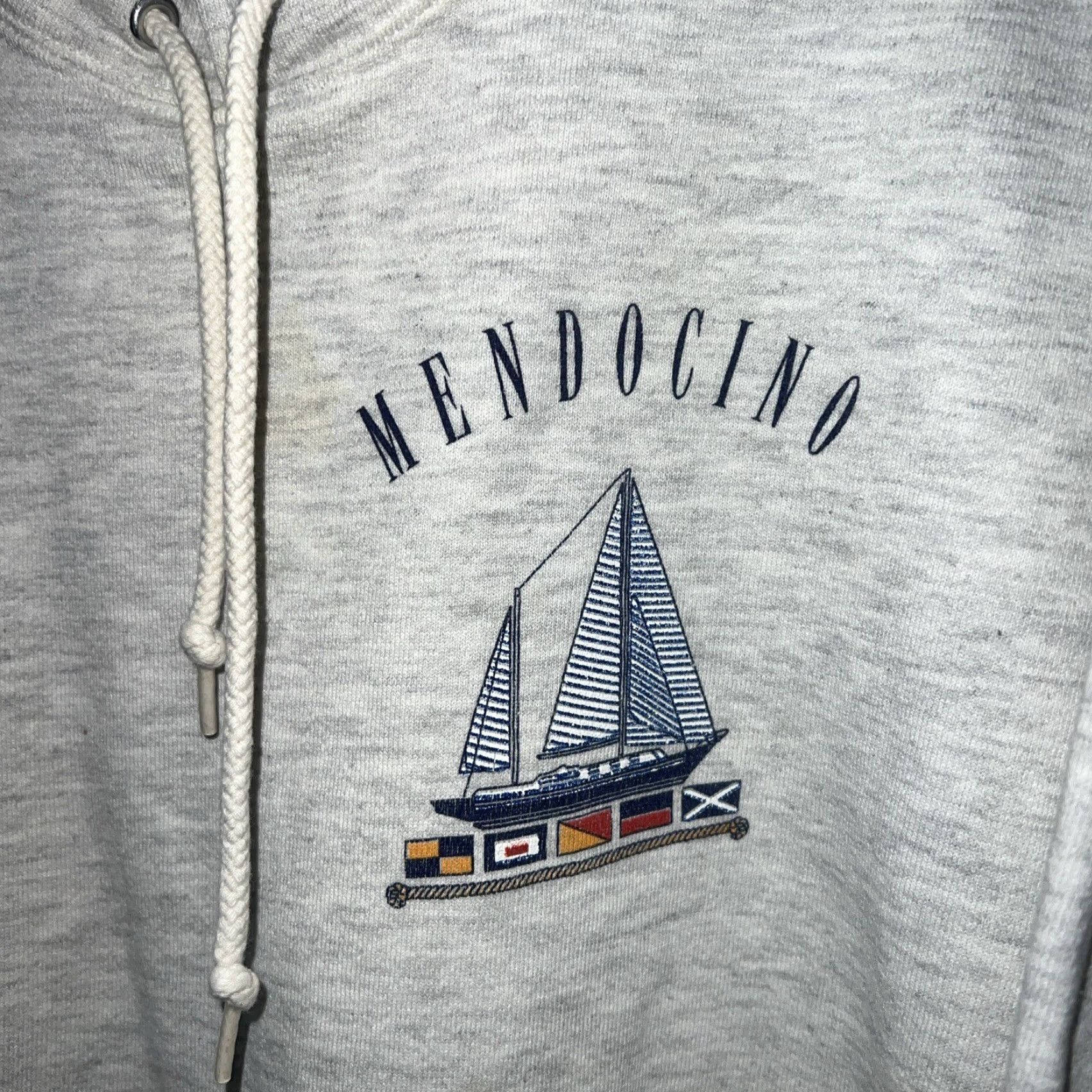 Vintage VINTAGE Castaways Pullover Sweater Mens L White USA Mendicini Size US L / EU 52-54 / 3 - 2 Thumbnail