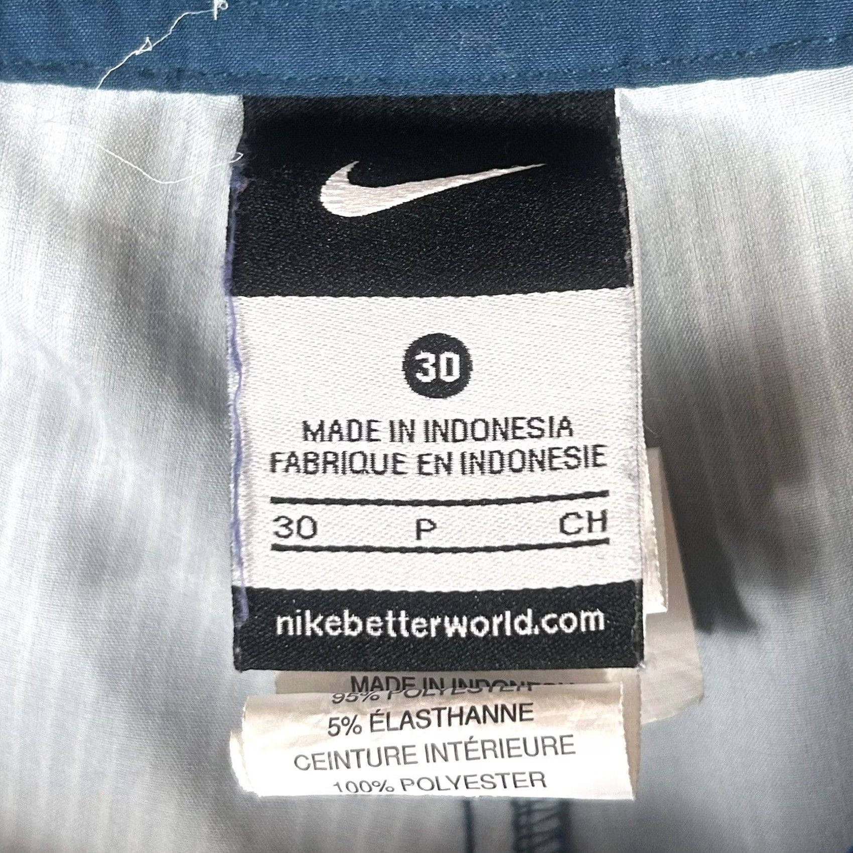 Nike Nike Vapor Mens Swim Board Shorts Trunks 30 Blue Stripe Pool Pocket Stretch Size US 30 / EU 46 - 2 Thumbnail