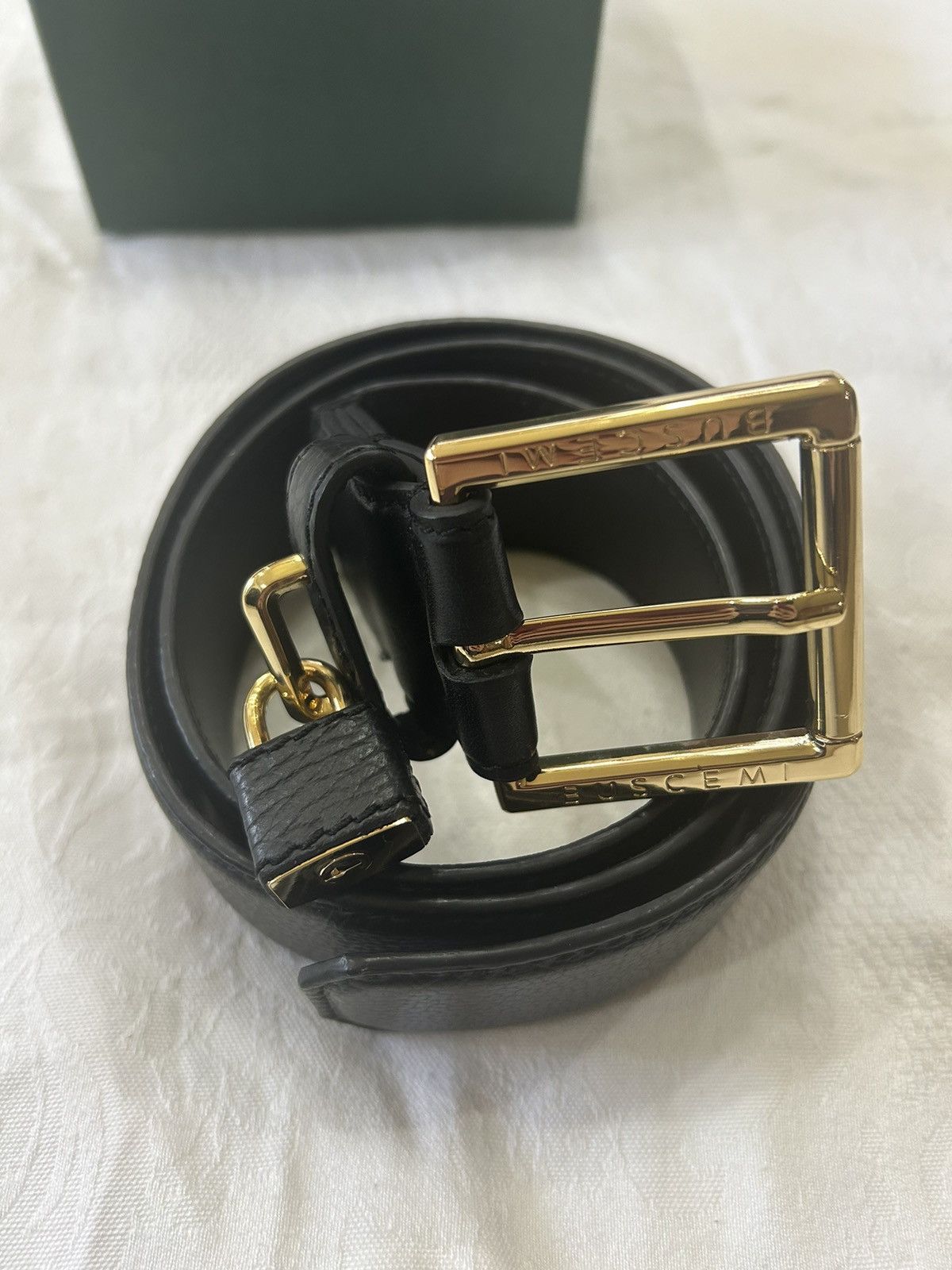 Buscemi Black Leather Belt Buscemi Leather Waist Belt - Black Belts, Accessories  main image 4