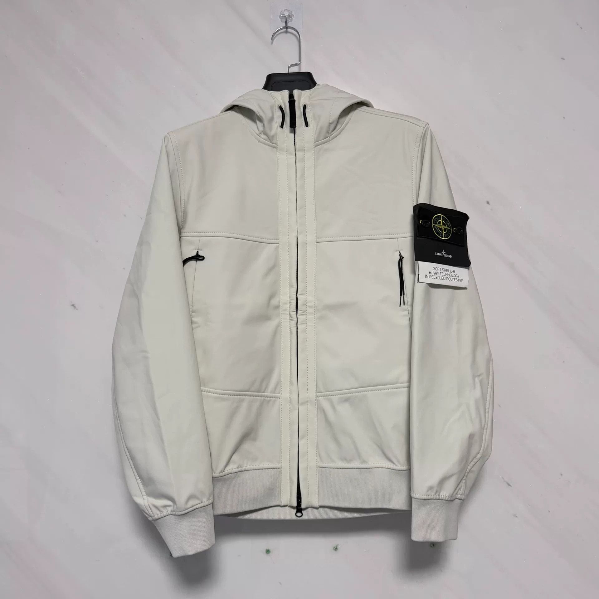 Stone Island Stone Island White Jacket Outerwear Size US S / EU 44-46 / 1 - 1 Thumbnail