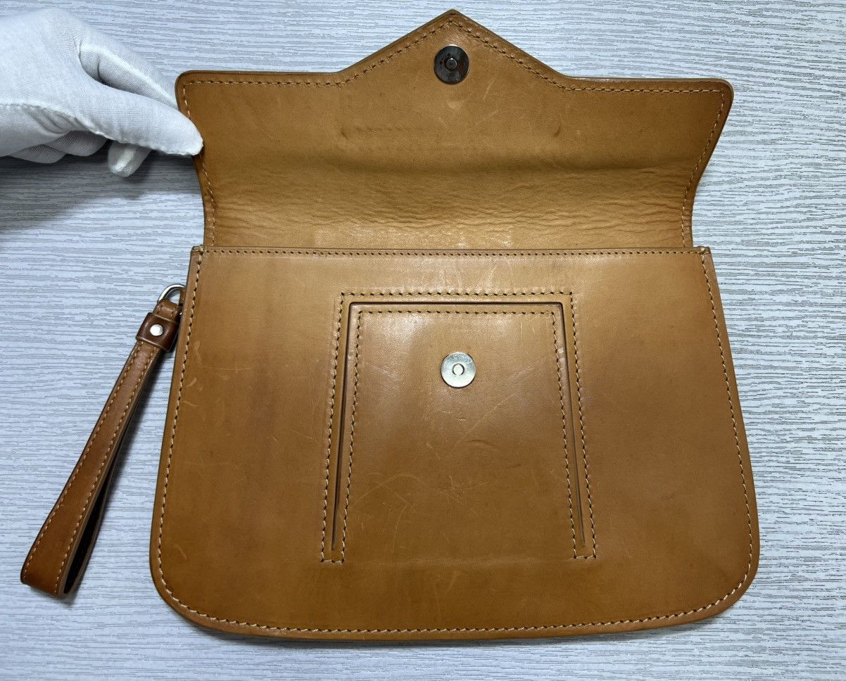 Maison Margiela Maison Margiela - A/W 15’ - Leather Flap Clutch Bag Size ONE SIZE - 7 Thumbnail