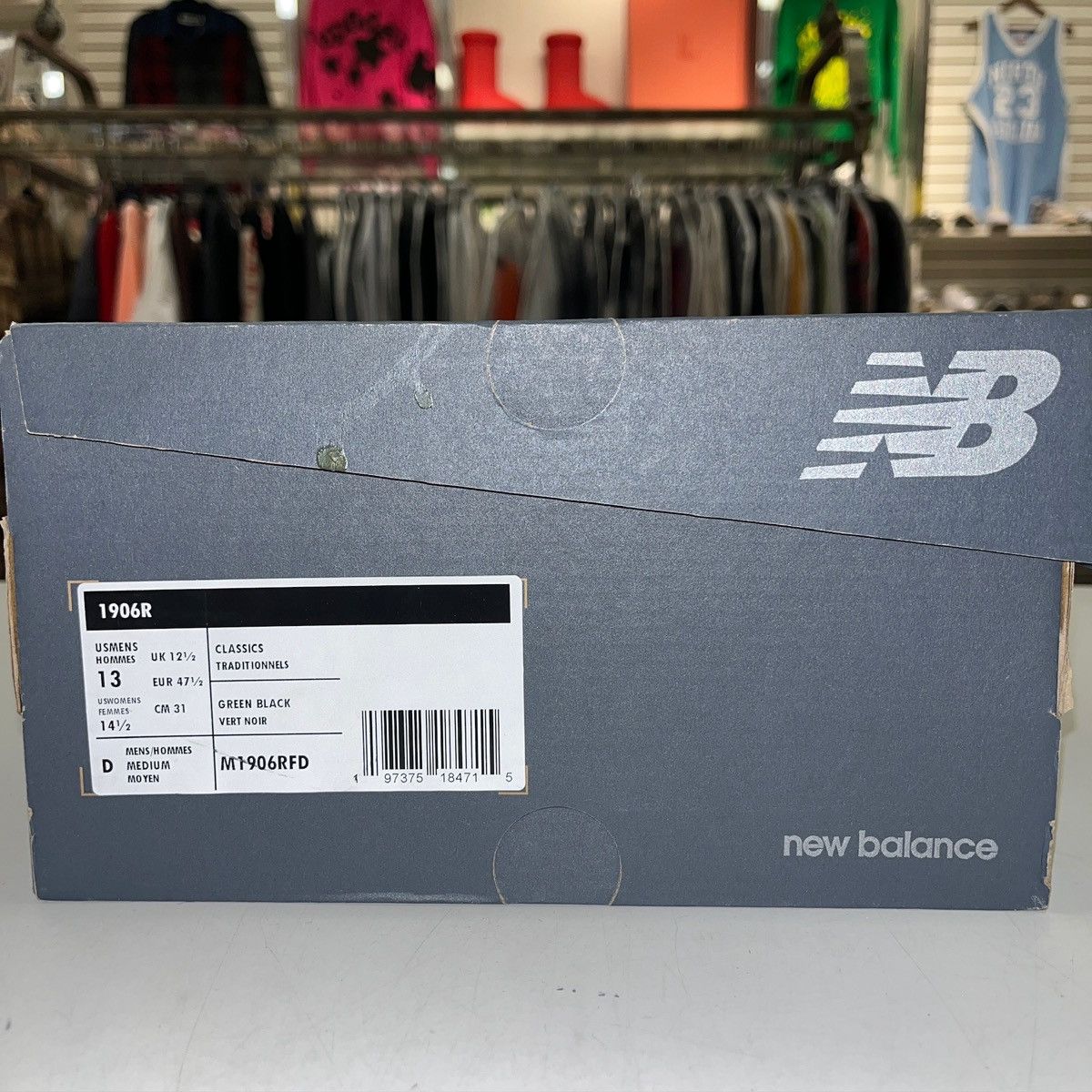 New Balance Size 13 - New Balance 1906R Olive Black M1906RFD Size US 13 / EU 46 - 7 Thumbnail